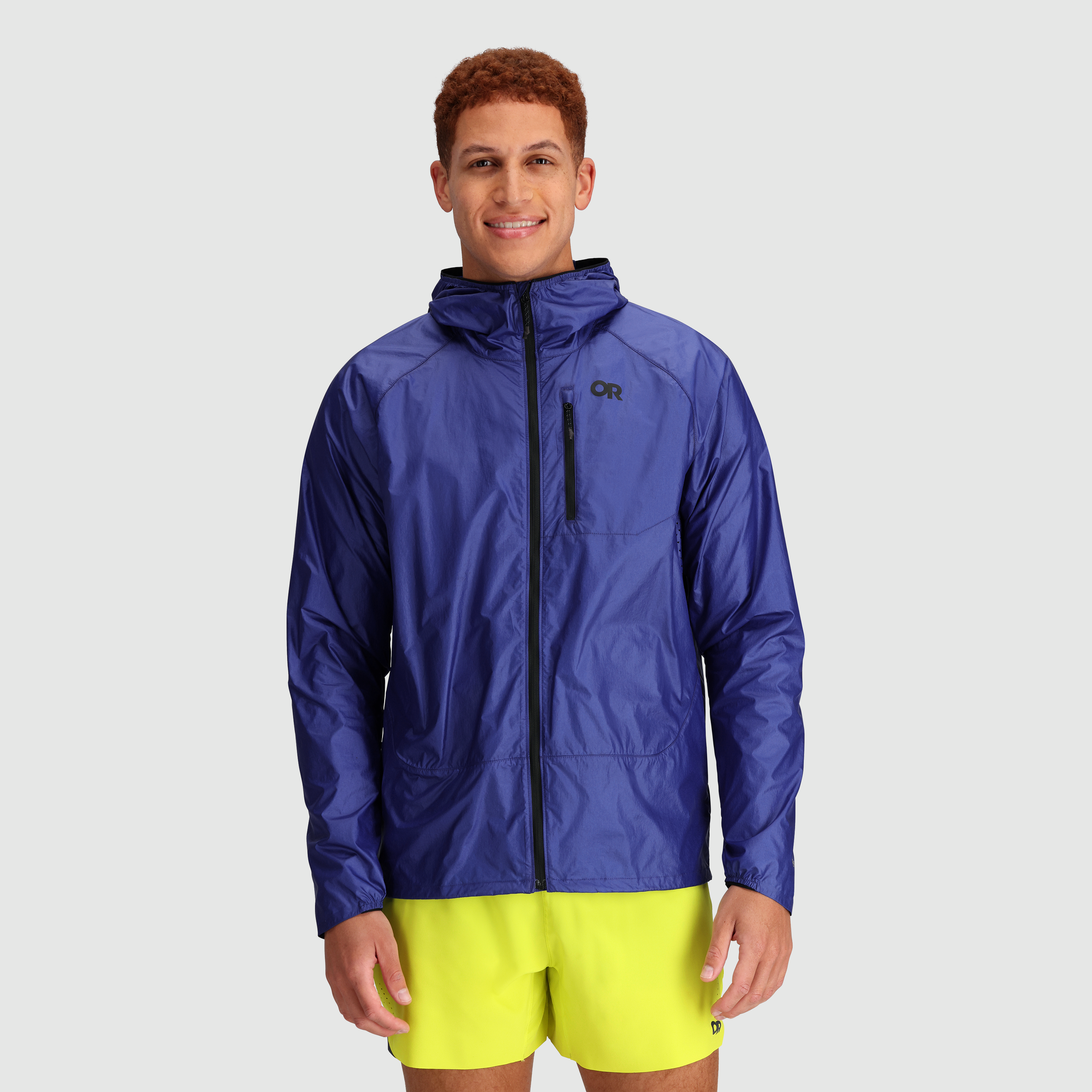 Men's Helium Windproof Hoodie for Hiking & Running