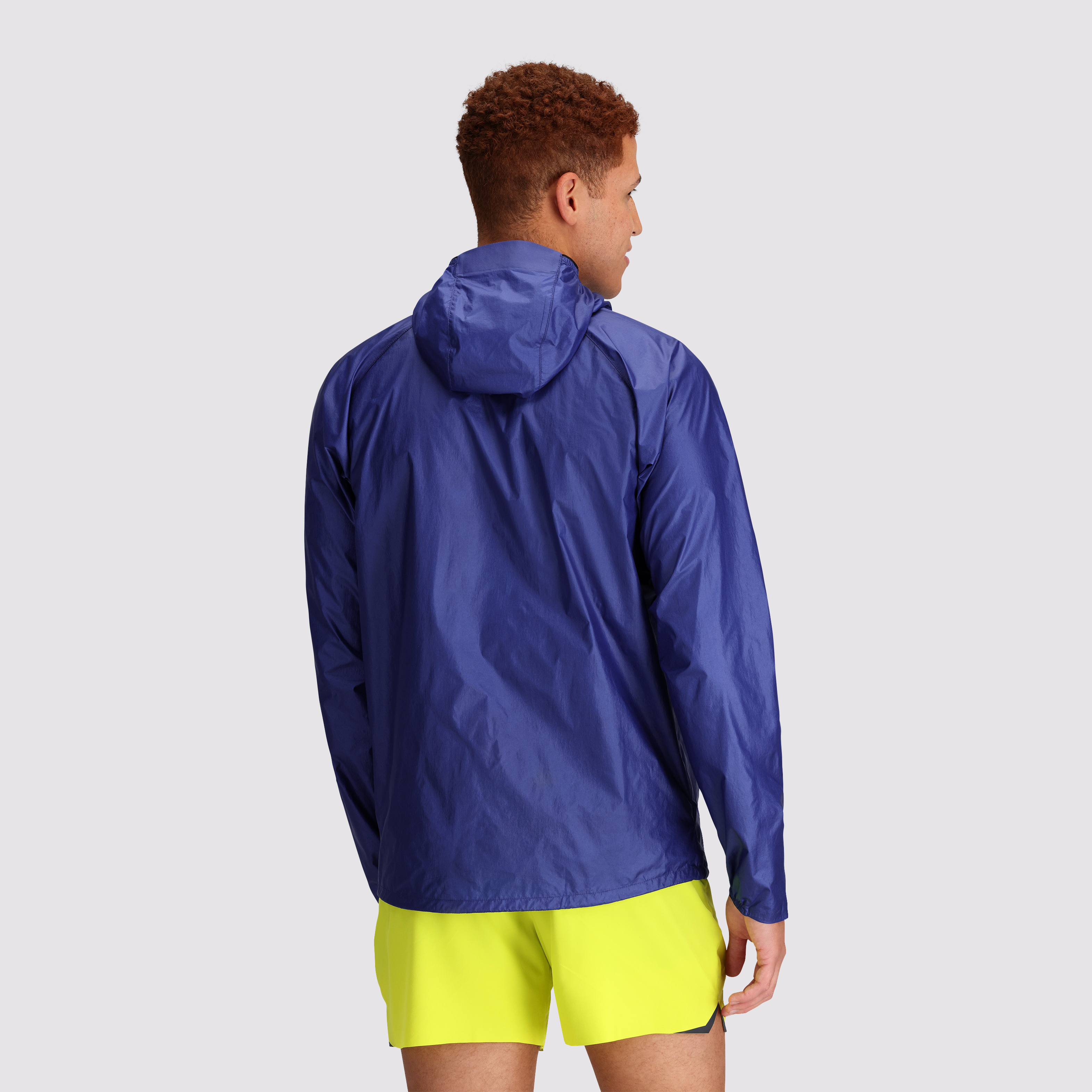 Men's Helium Windproof Hoodie for Hiking & Running