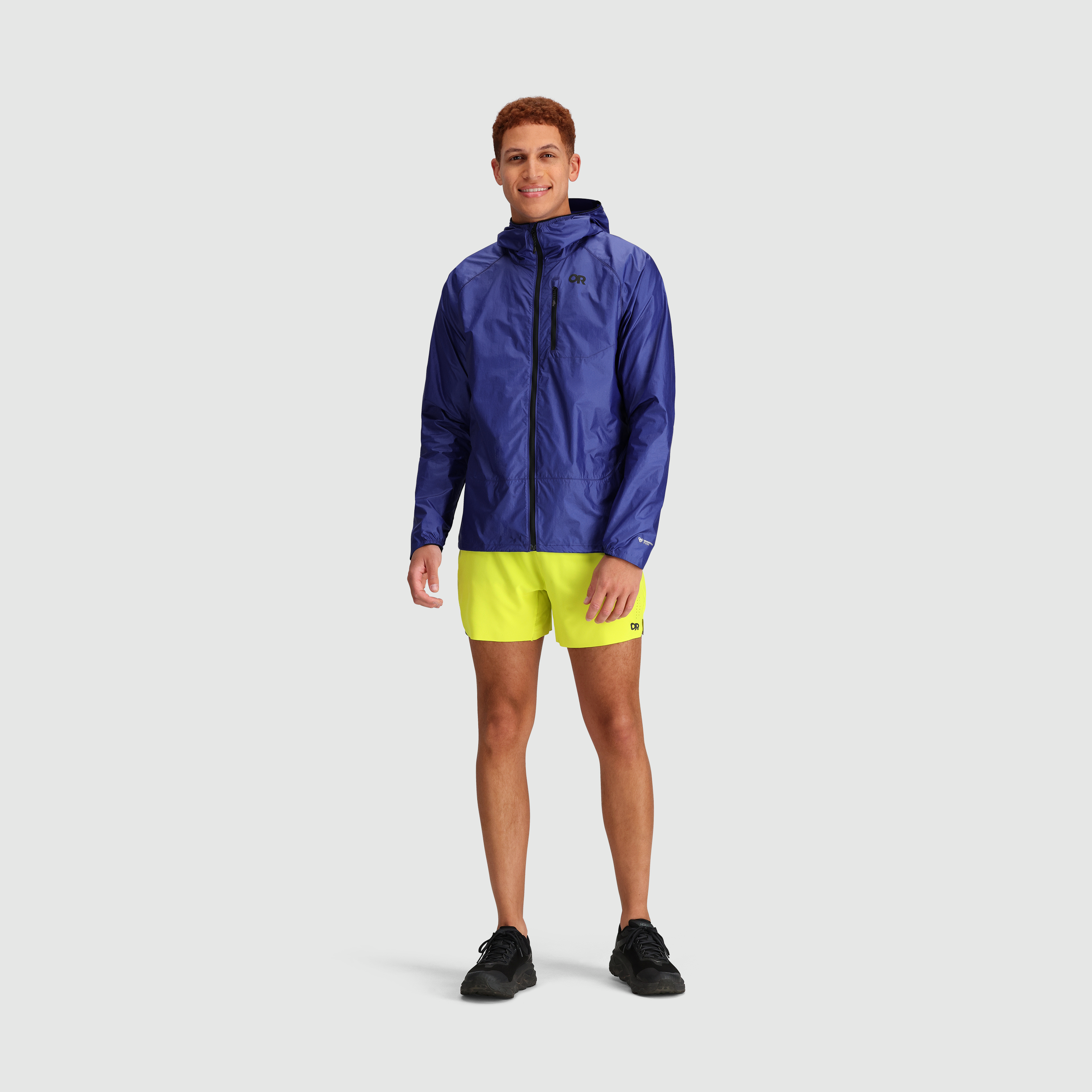 Men's Helium Windproof Hoodie for Hiking & Running