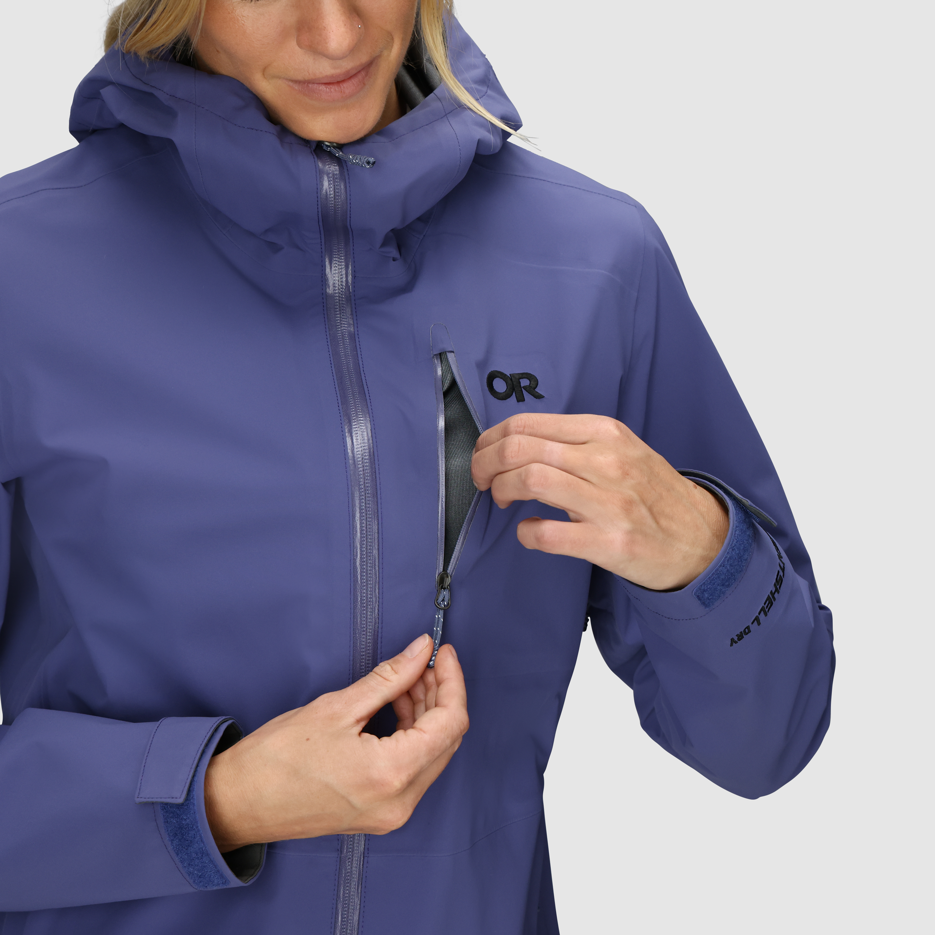Women's Aspire 3L Waterproof Rain Jacket - Stretch & Breathable