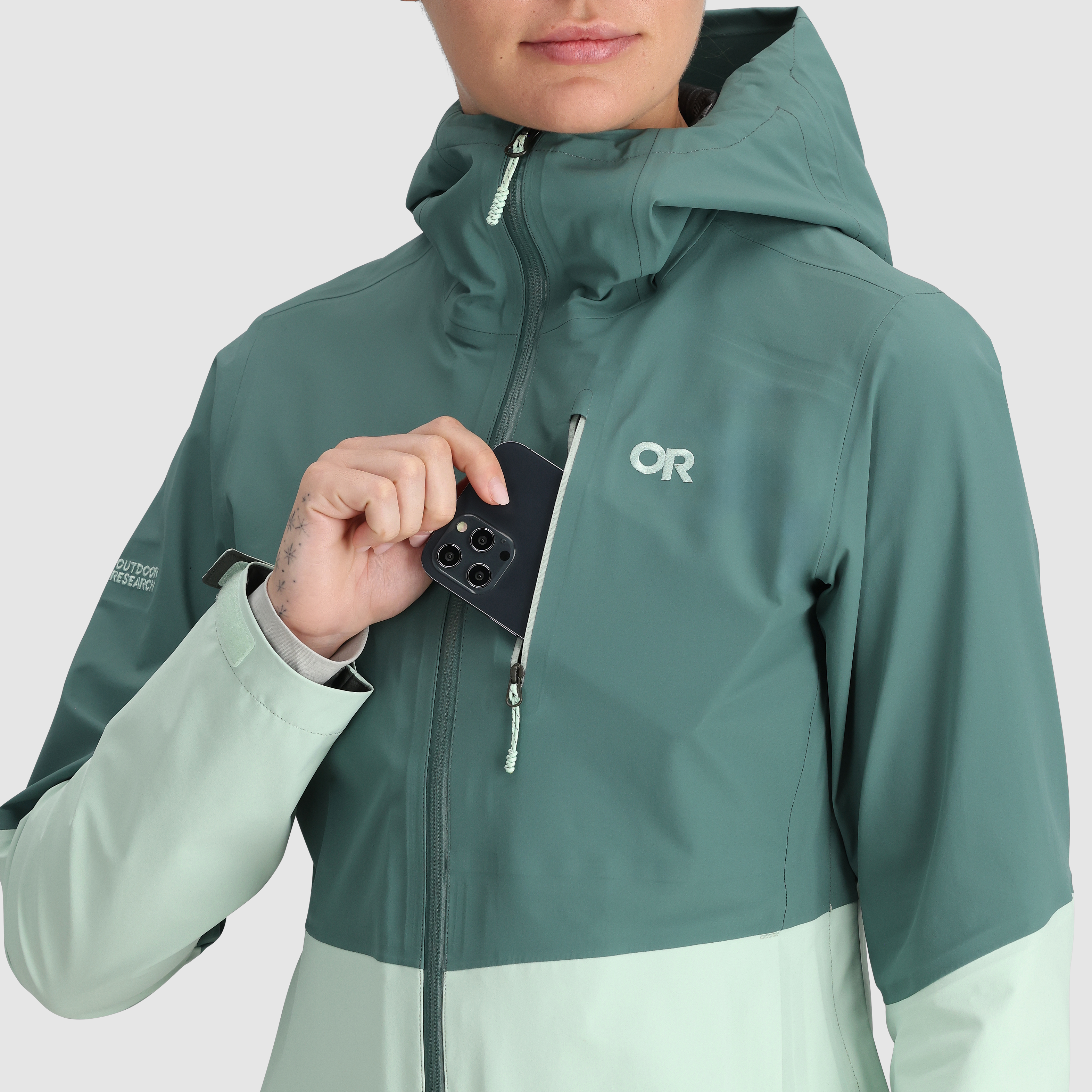 Women's Aspire 3L Waterproof Rain Jacket - Stretch & Breathable