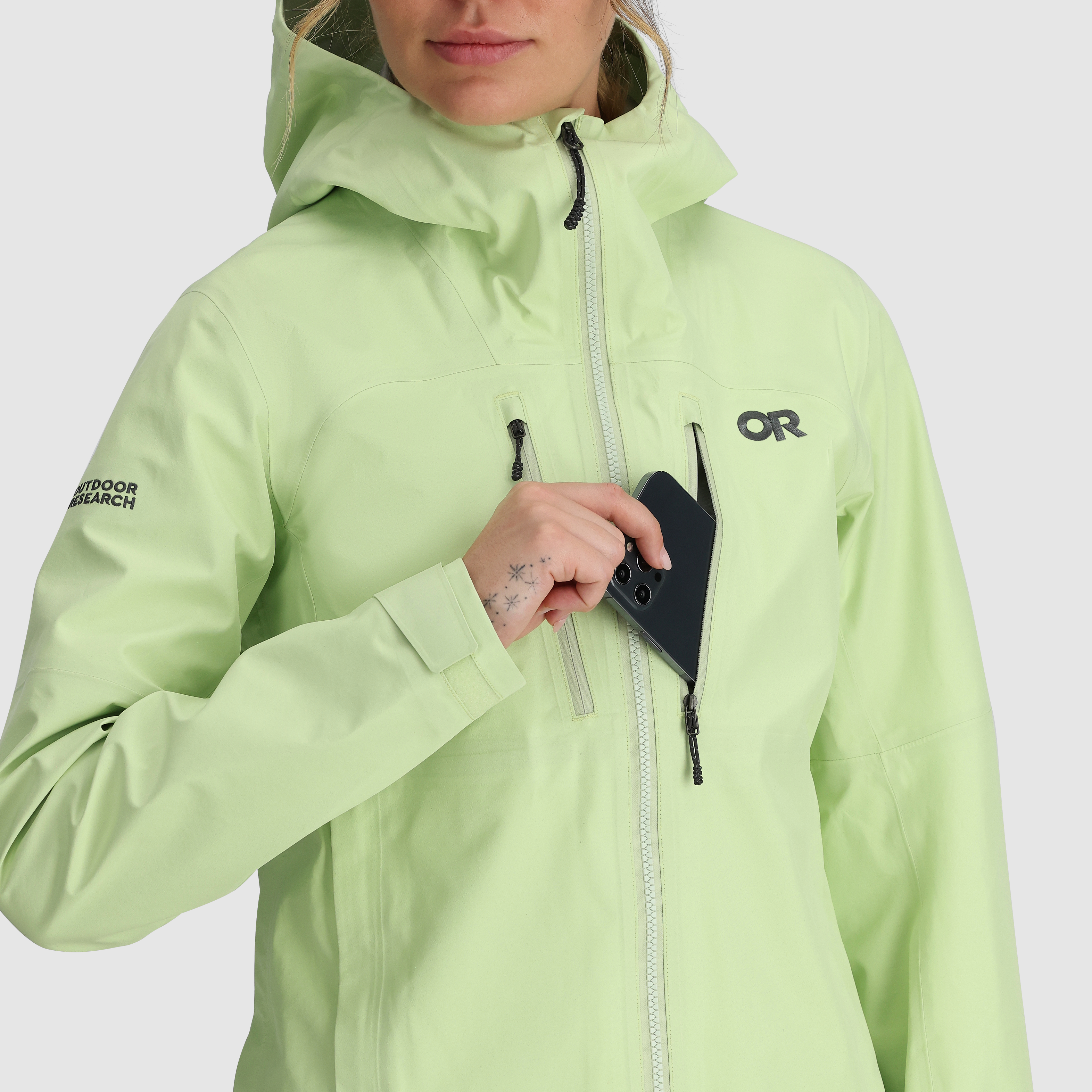 Women's GORE-TEX 3L Waterproof Jacket for Alpine Climbing