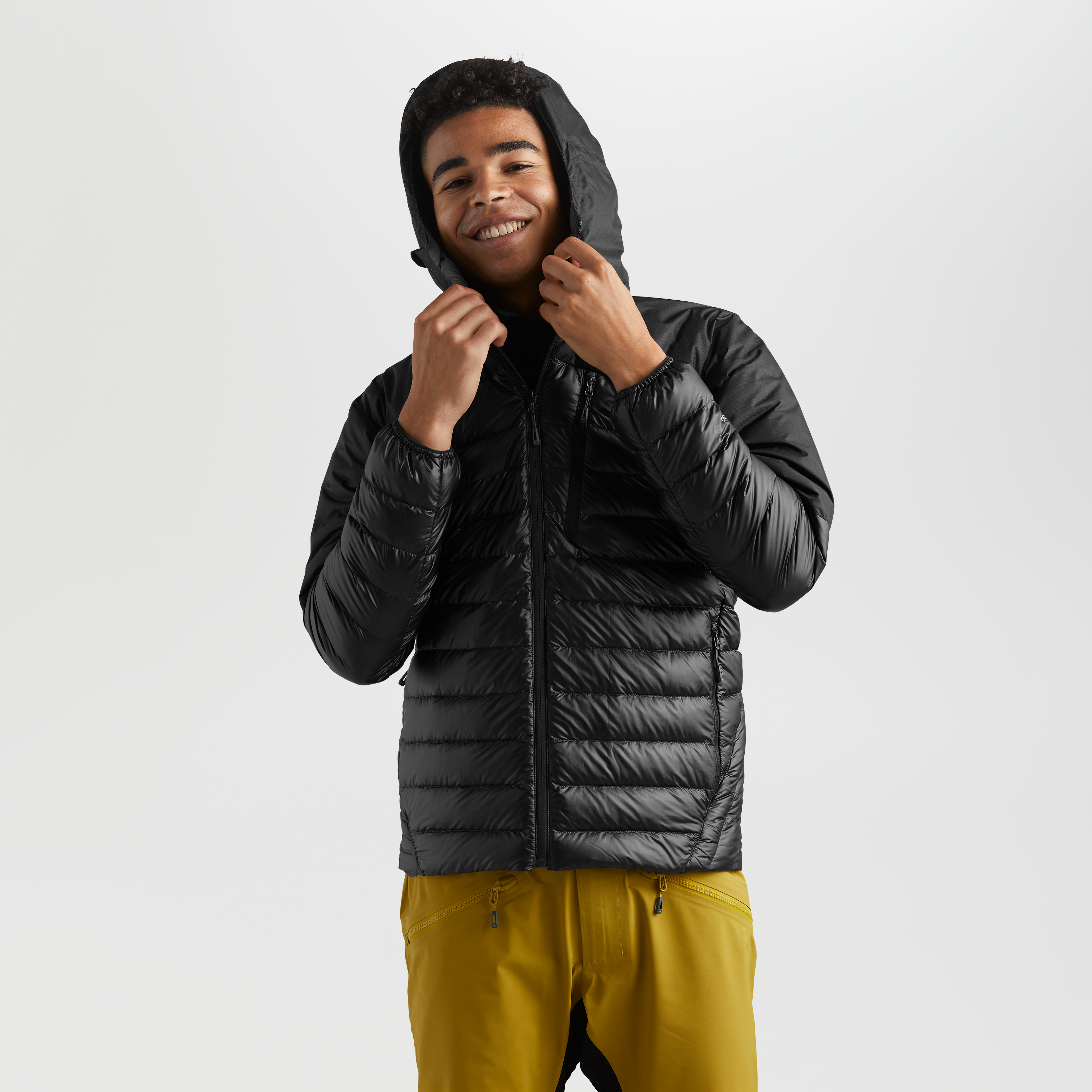 Men's Helium Down Hoodie - Lightweight 800+ Fill Puffer Jacket for Alpine Adventures