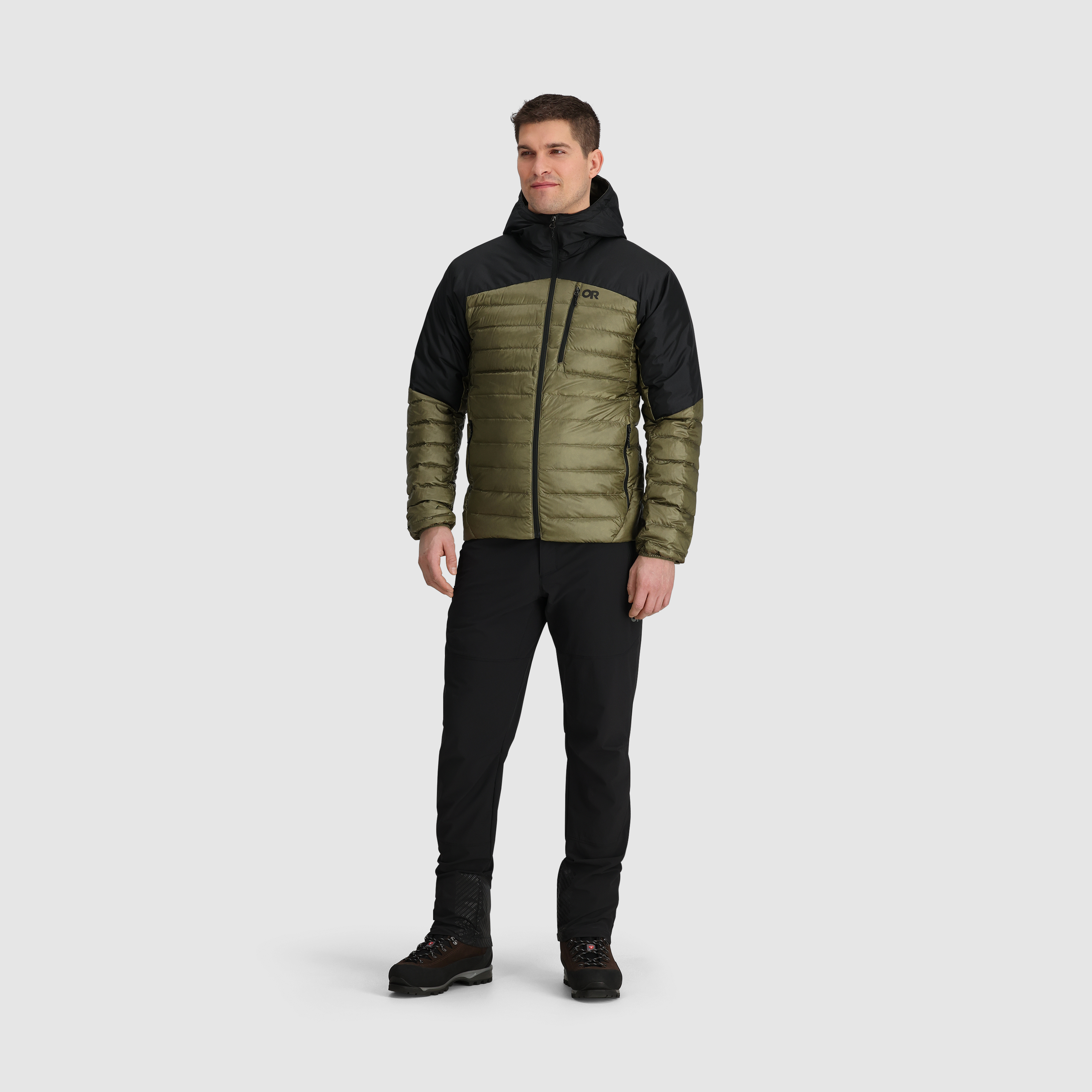 Men's Helium Down Hoodie - Lightweight 800+ Fill Puffer Jacket for Alpine Adventures