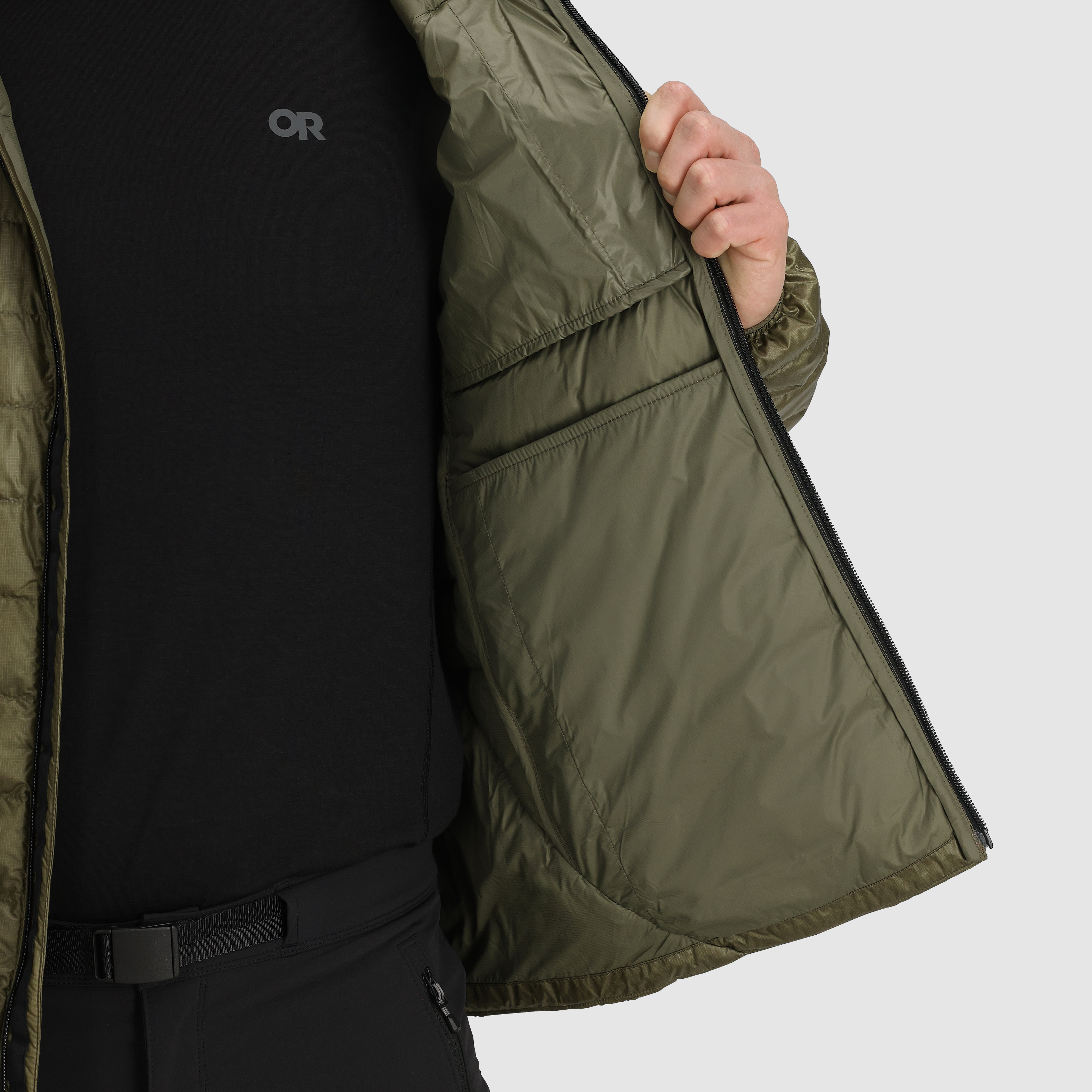 Men's Helium Down Hoodie - Lightweight 800+ Fill Puffer Jacket for Alpine Adventures