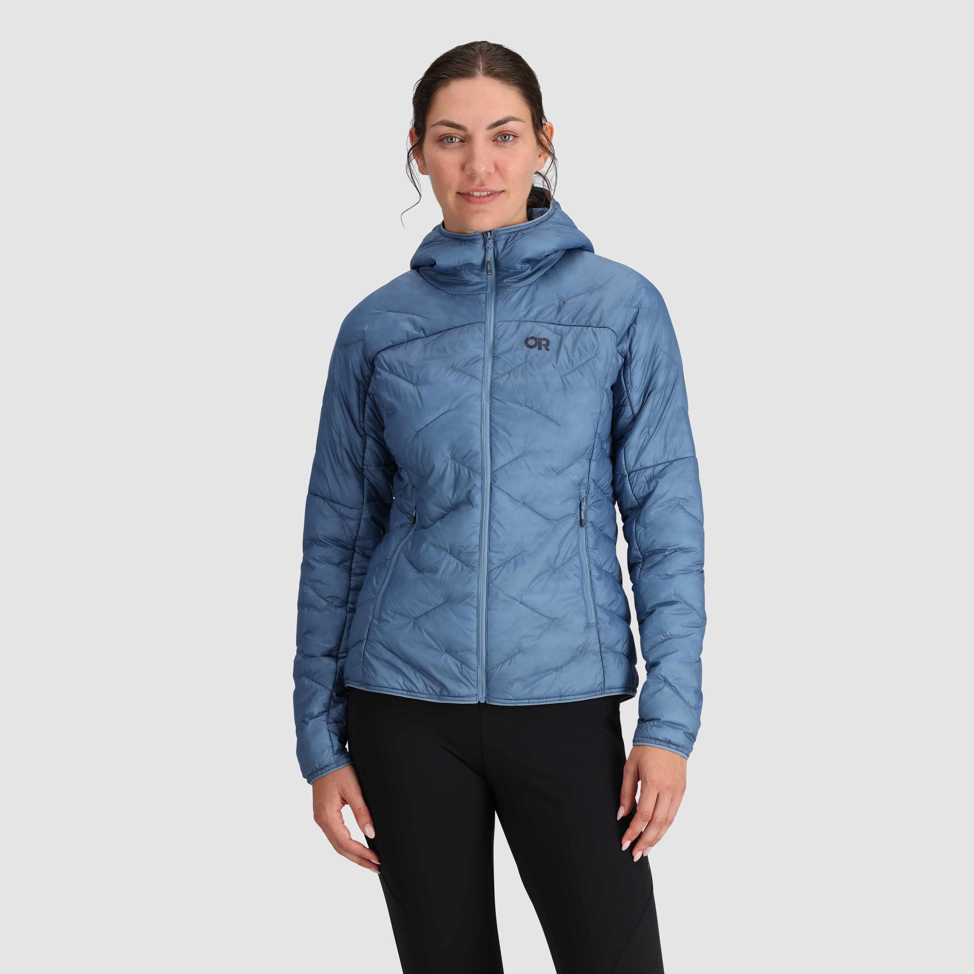 Women's Lightweight Insulated Hoodie for Alpine Layering