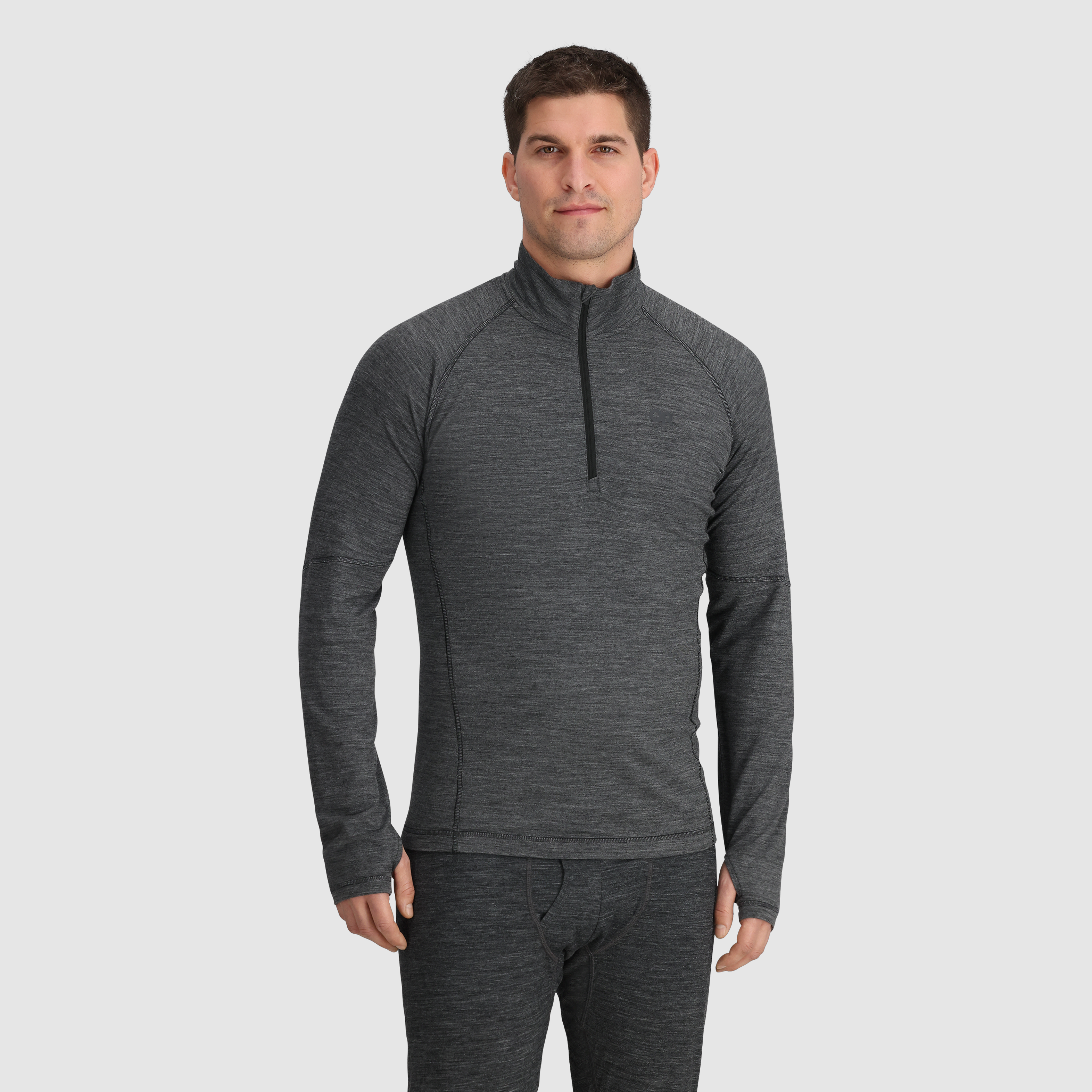Men's Merino Wool Quarter Zip Base Layer | Alpine Onset 150