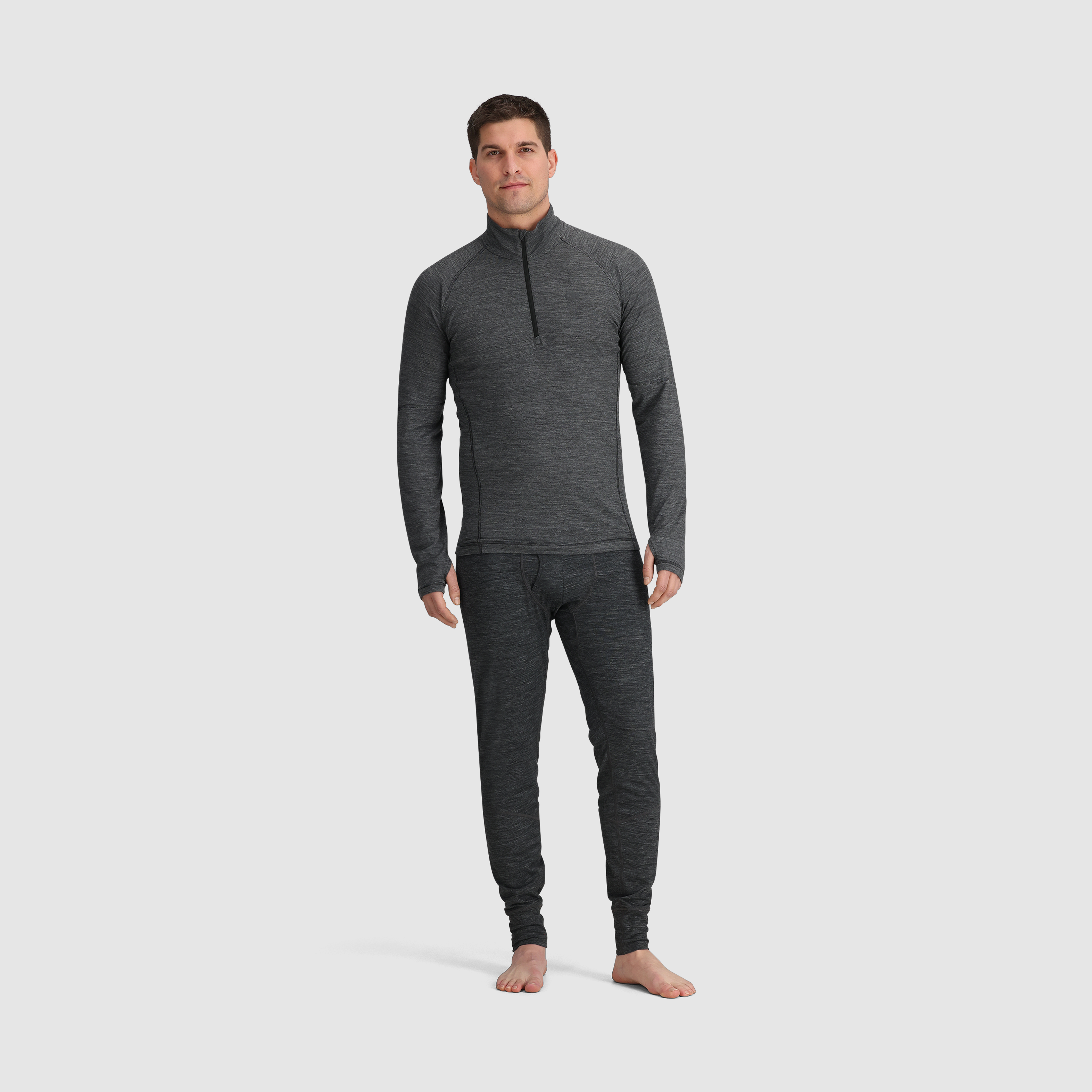 Men's Merino Wool Quarter Zip Base Layer | Alpine Onset 150