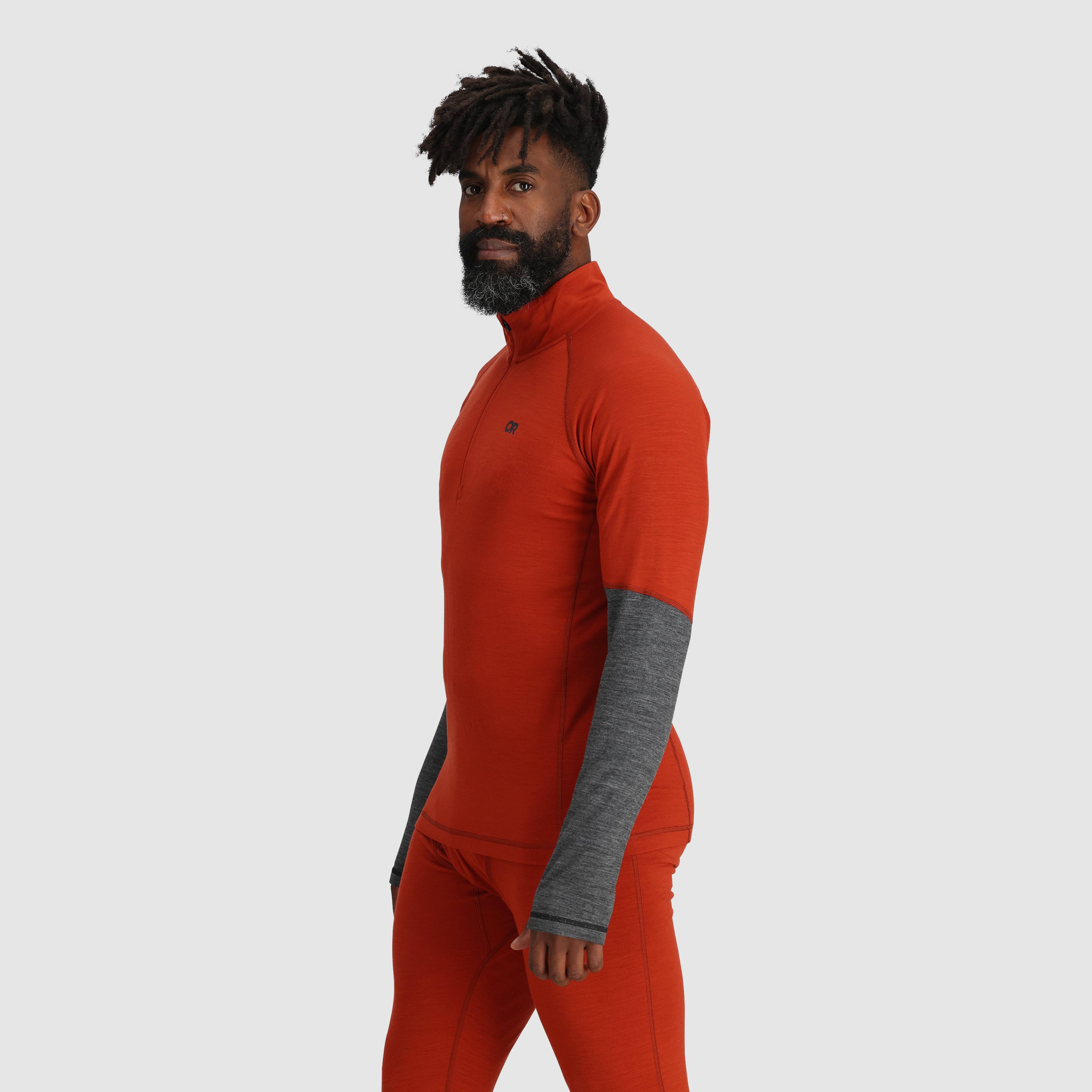 Men's Merino Wool Quarter Zip Base Layer | Alpine Onset 150