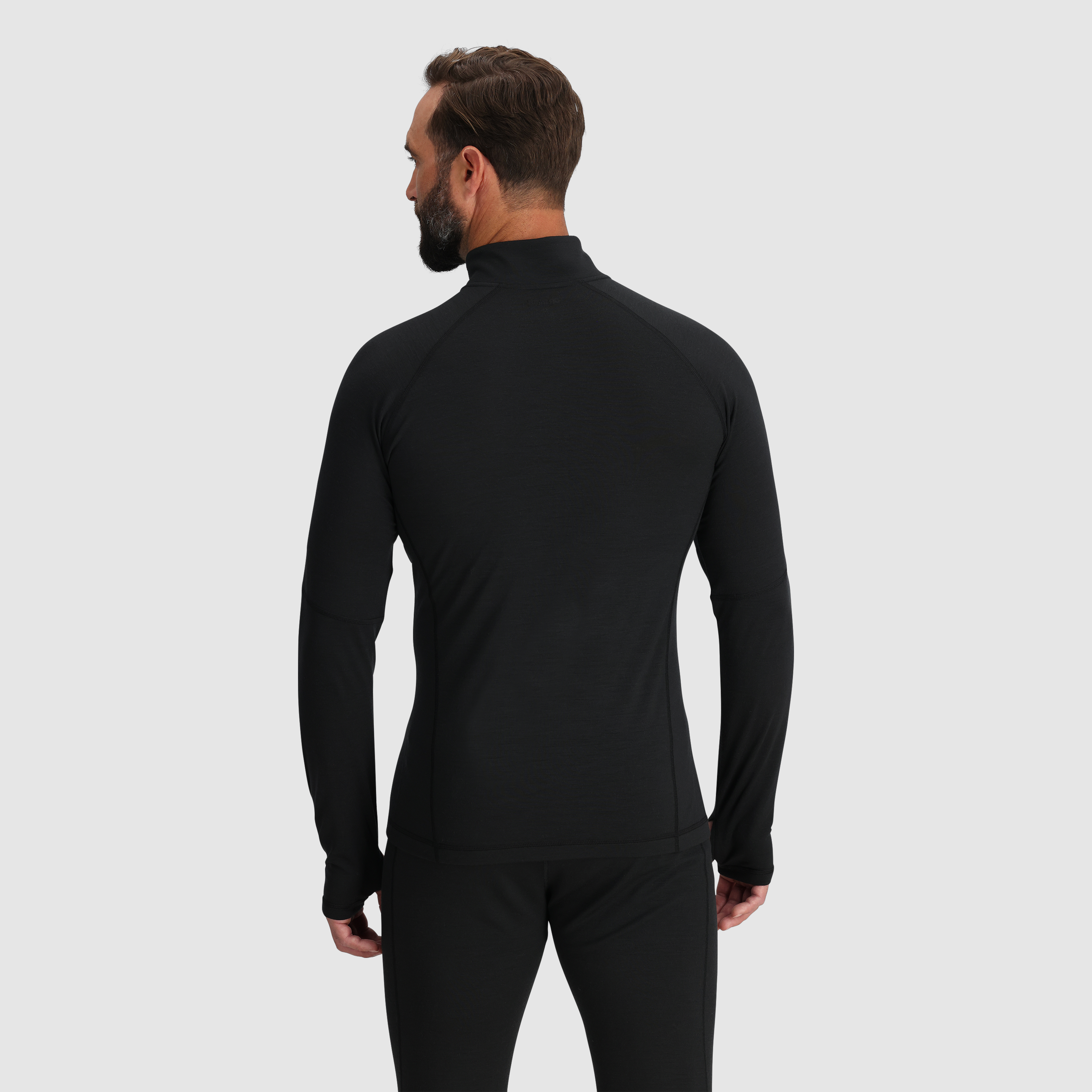 Men's Merino Wool Quarter Zip Base Layer | Alpine Onset 150