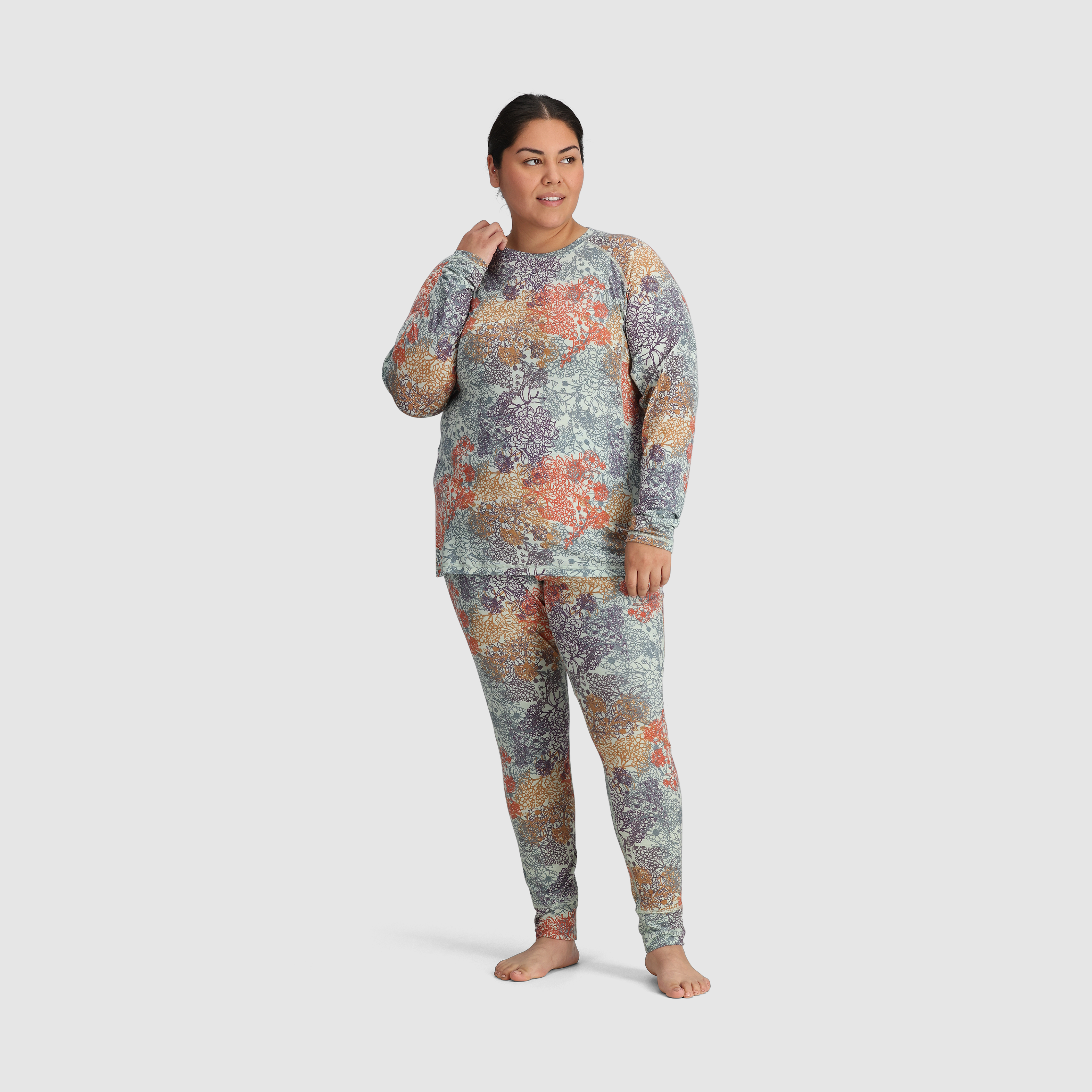 Women's Merino Wool Base Layer Crew - Alpine Onset 150 Plus