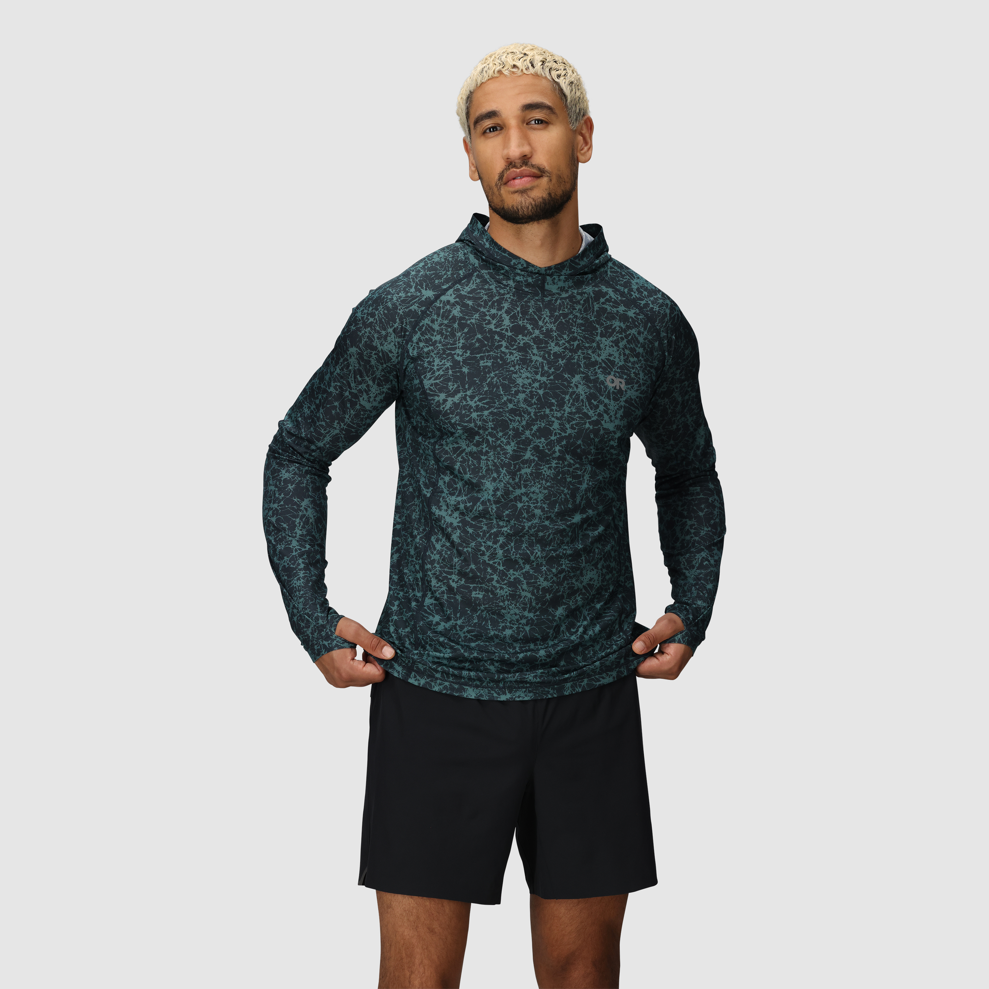 Men's Echo Hoodie - Lightweight UPF 15 Recycled Activewear