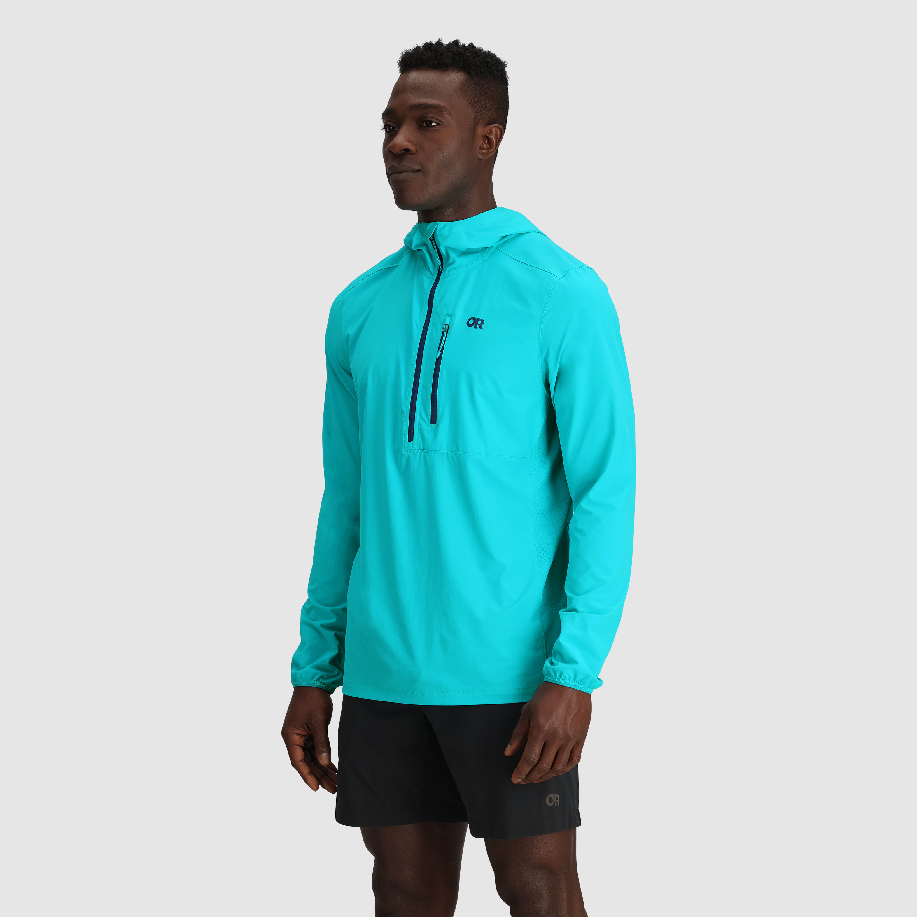 Men's Astroman Air Sun Hoodie - UPF Climbing Shirt with Breathable Mesh