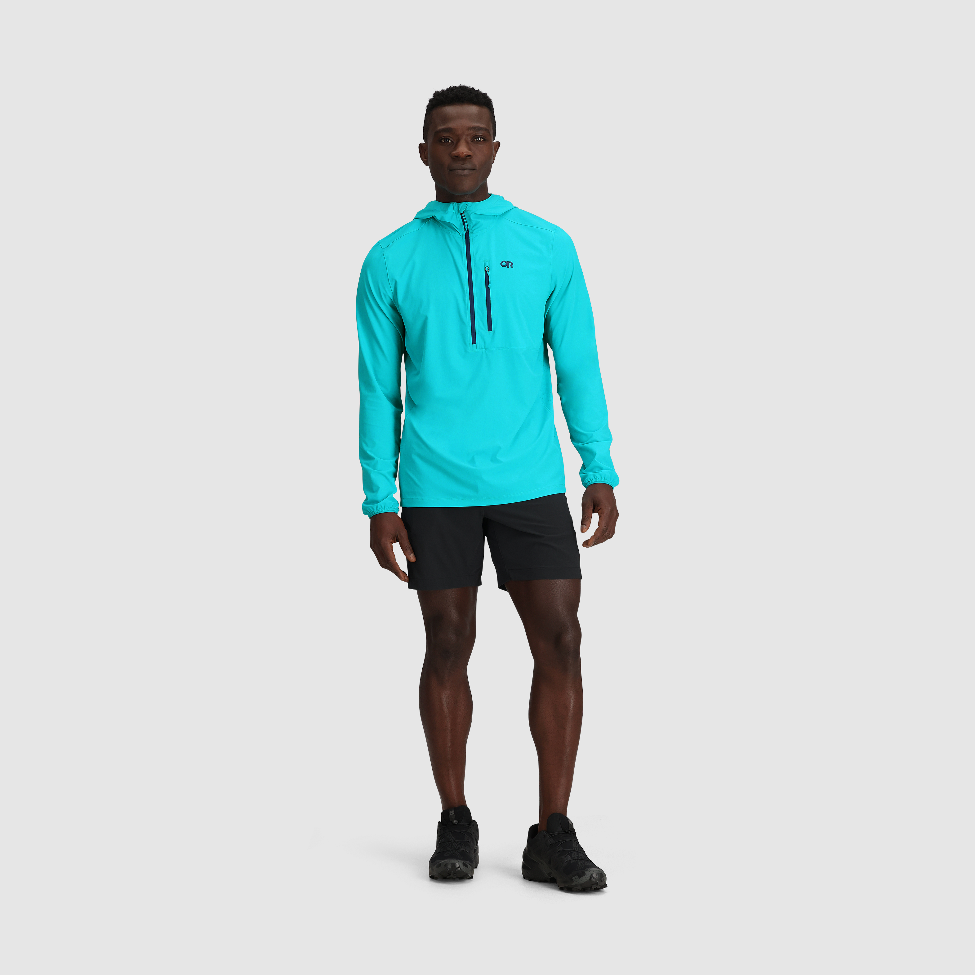 Men's Astroman Air Sun Hoodie - UPF Climbing Shirt with Breathable Mesh