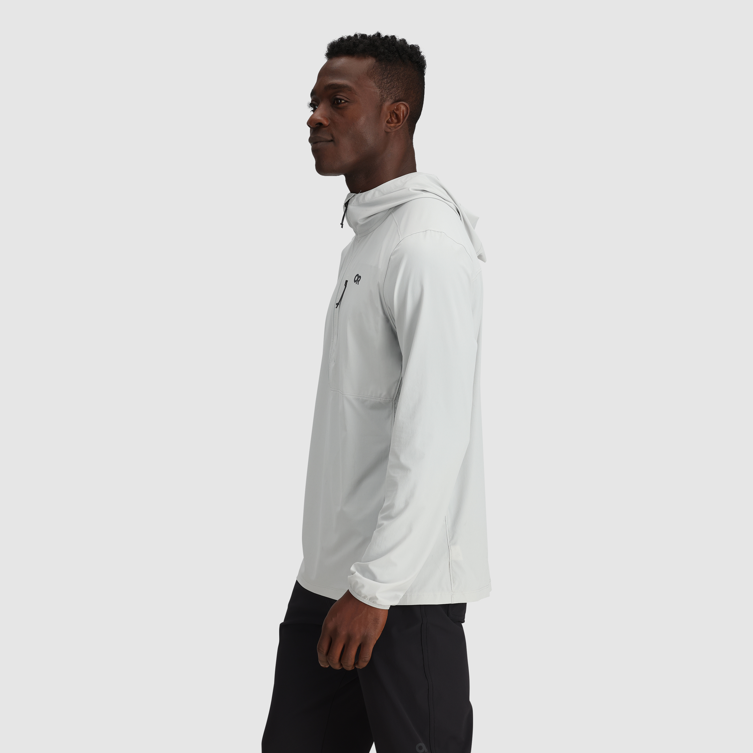 Men's Astroman Air Sun Hoodie - UPF Climbing Shirt with Breathable Mesh