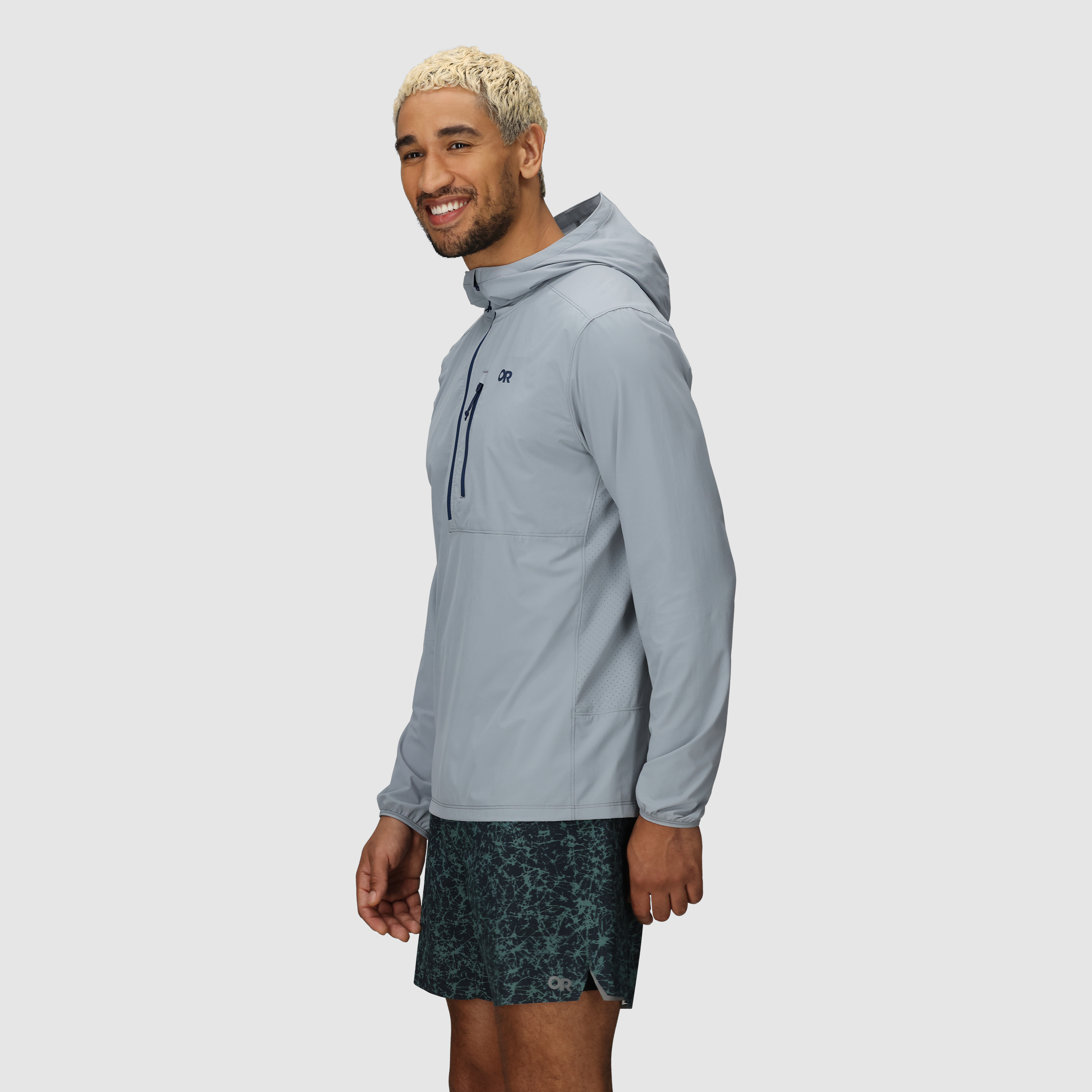 Men's Astroman Air Sun Hoodie - UPF Climbing Shirt with Breathable Mesh
