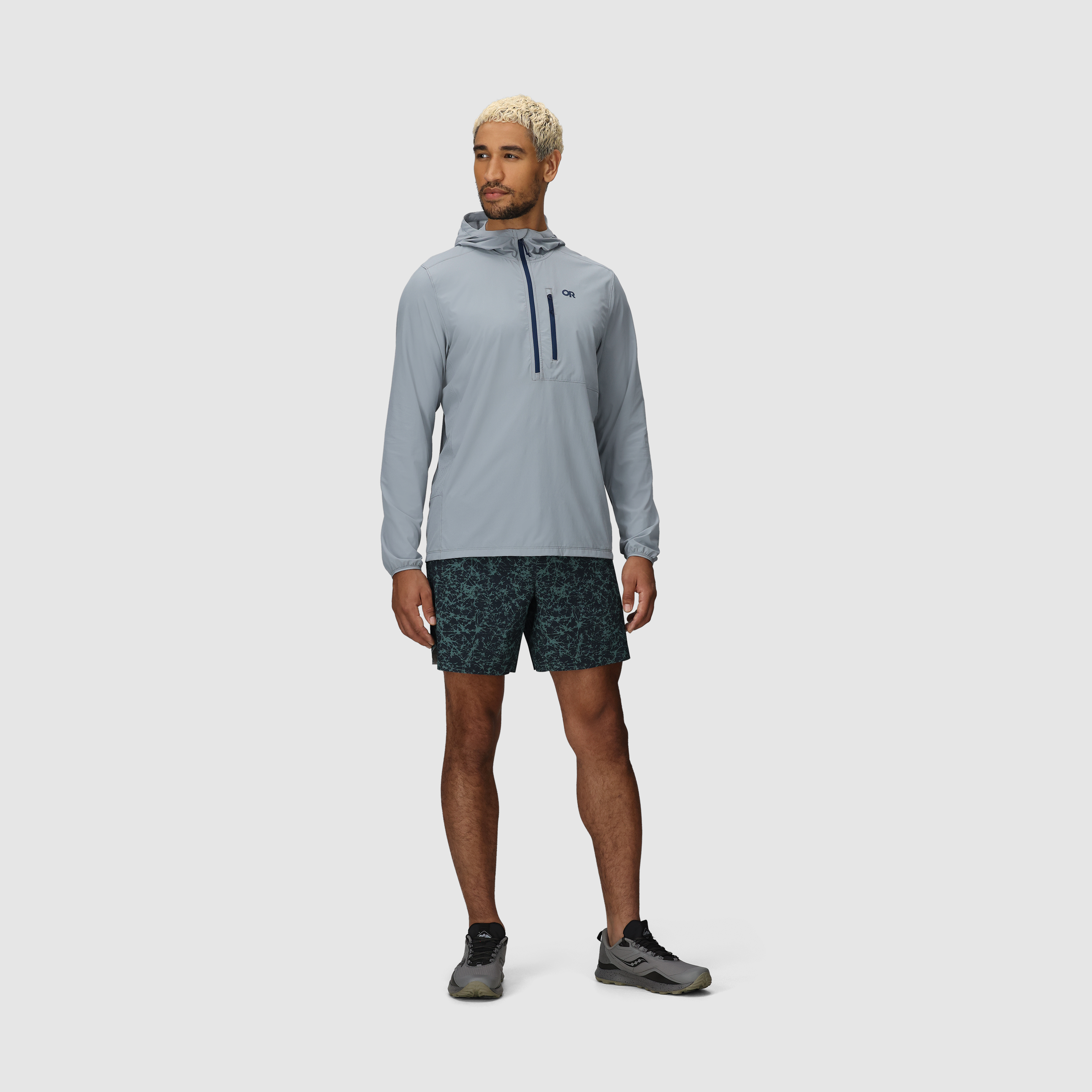 Men's Astroman Air Sun Hoodie - UPF Climbing Shirt with Breathable Mesh