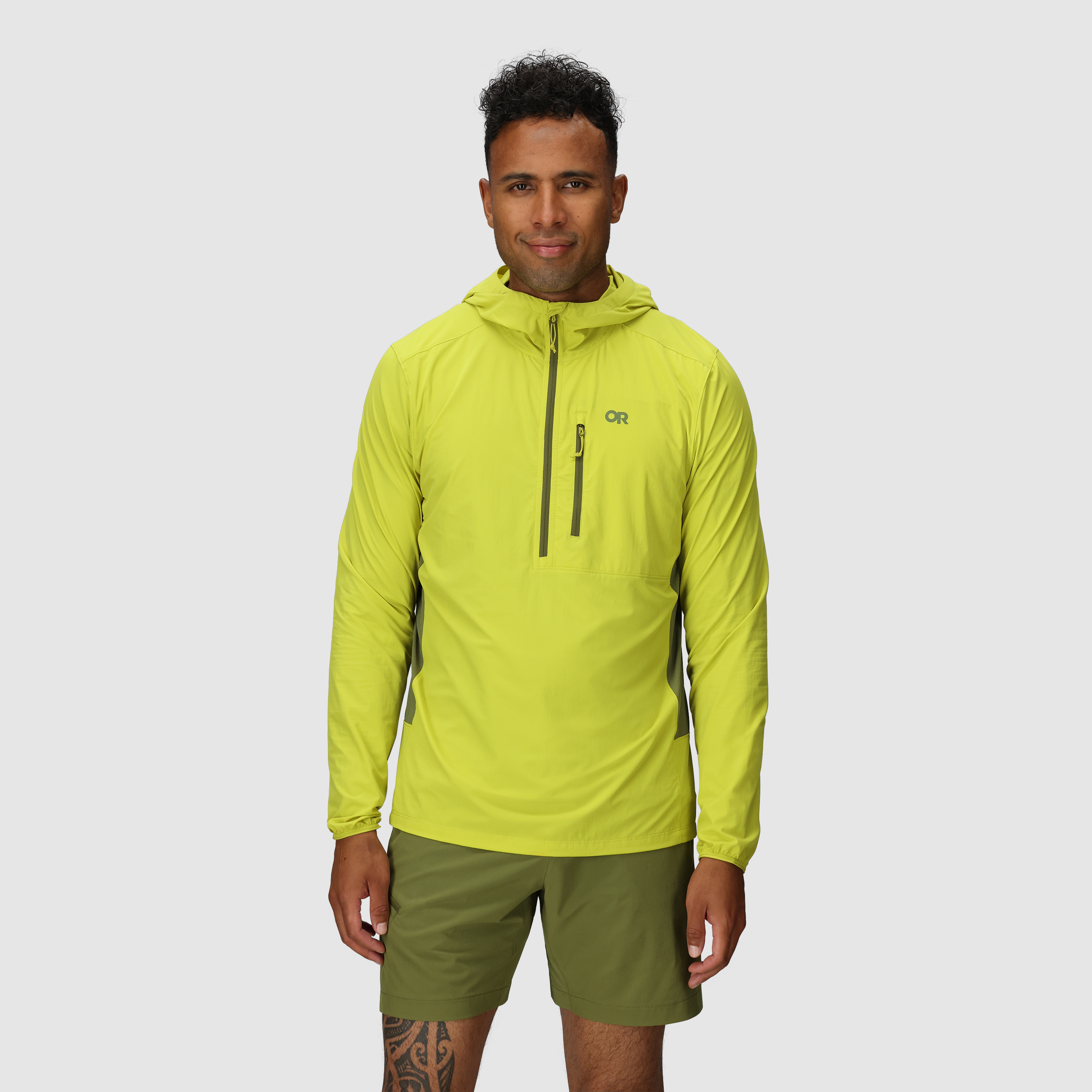 Men's Astroman Air Sun Hoodie - UPF Climbing Shirt with Breathable Mesh