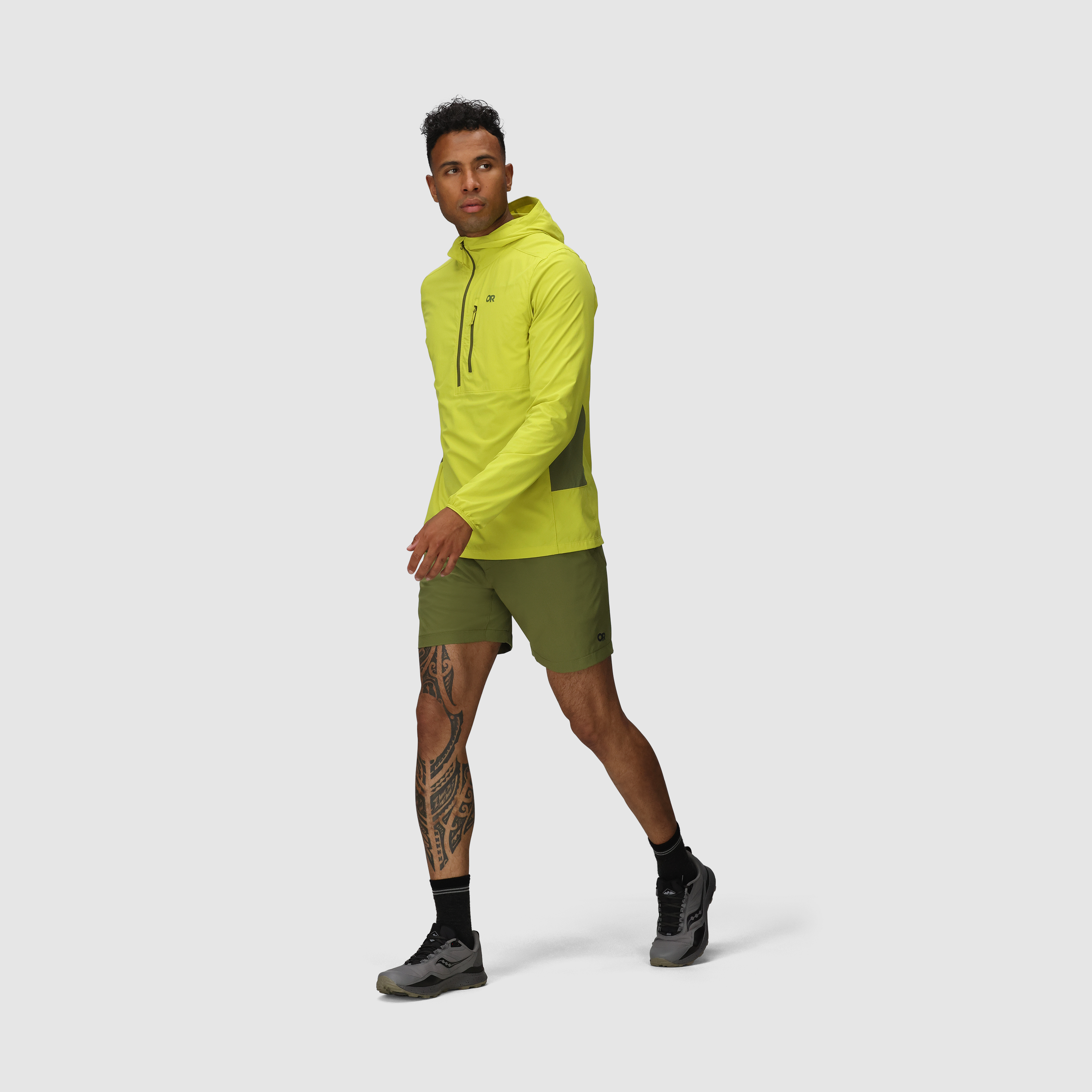 Men's Astroman Air Sun Hoodie - UPF Climbing Shirt with Breathable Mesh