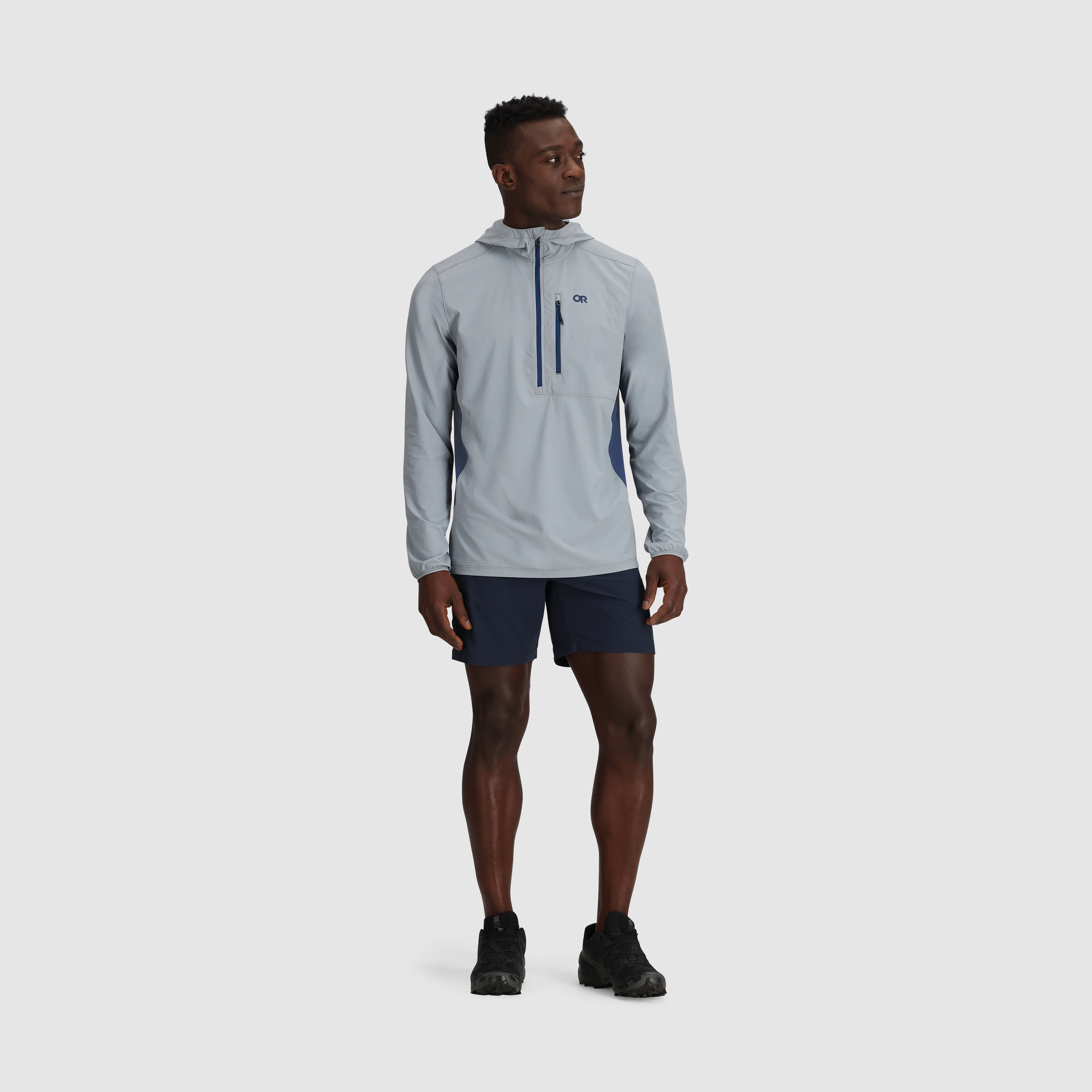 Men's Astroman Air Sun Hoodie - UPF Climbing Shirt with Breathable Mesh