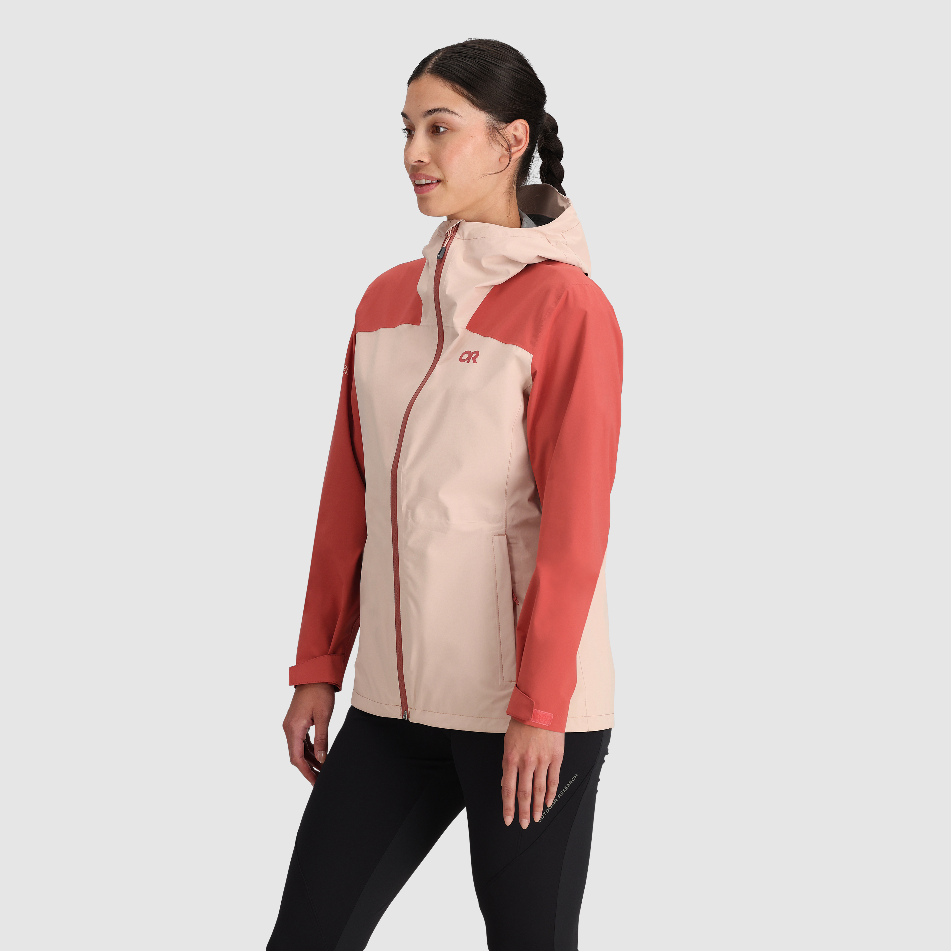 Women's Stratoburst Stretch Waterproof Rain Jacket for Hiking
