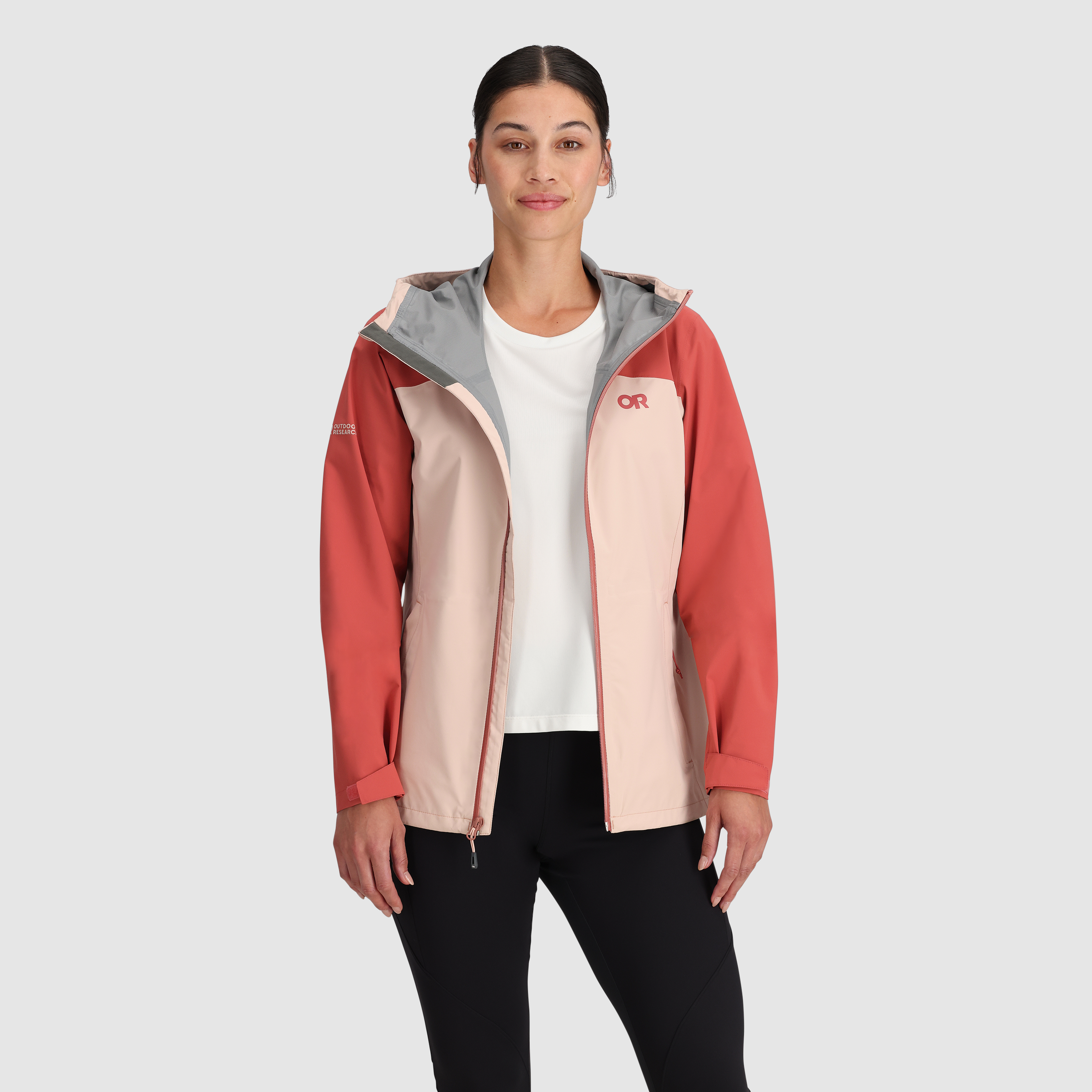Women's Stratoburst Stretch Waterproof Rain Jacket for Hiking