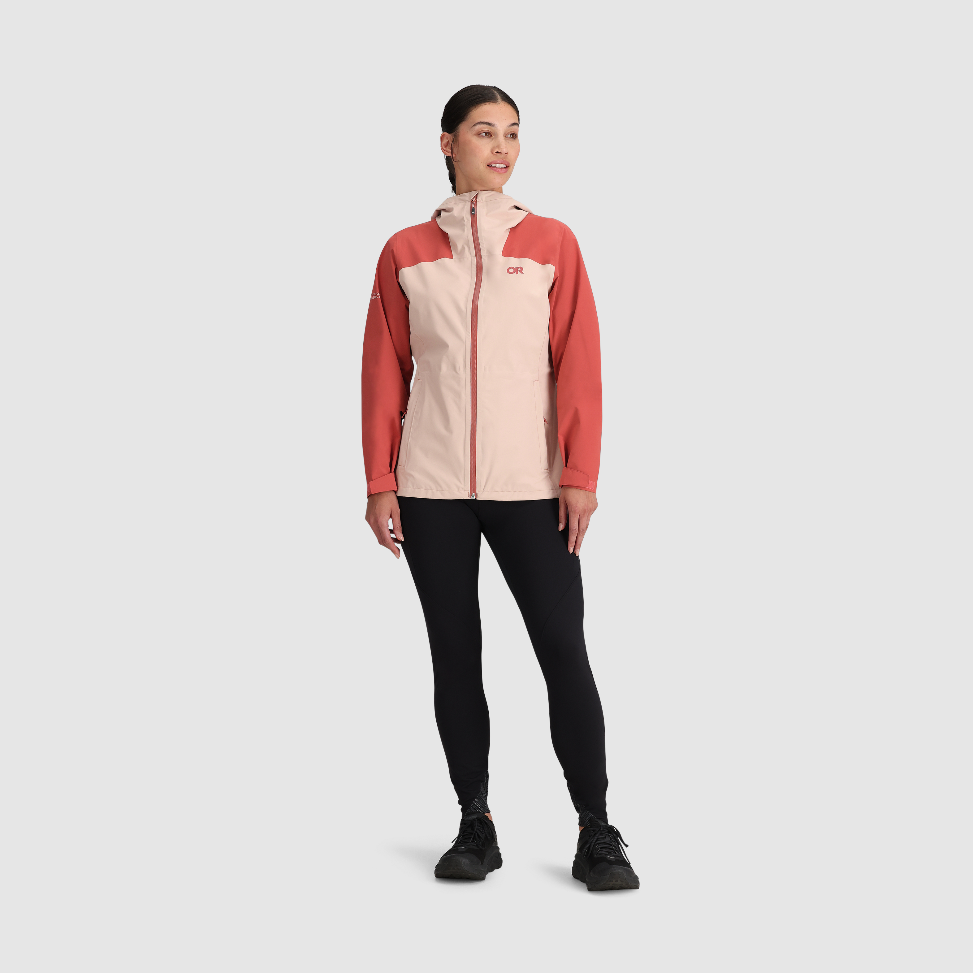 Women's Stratoburst Stretch Waterproof Rain Jacket for Hiking