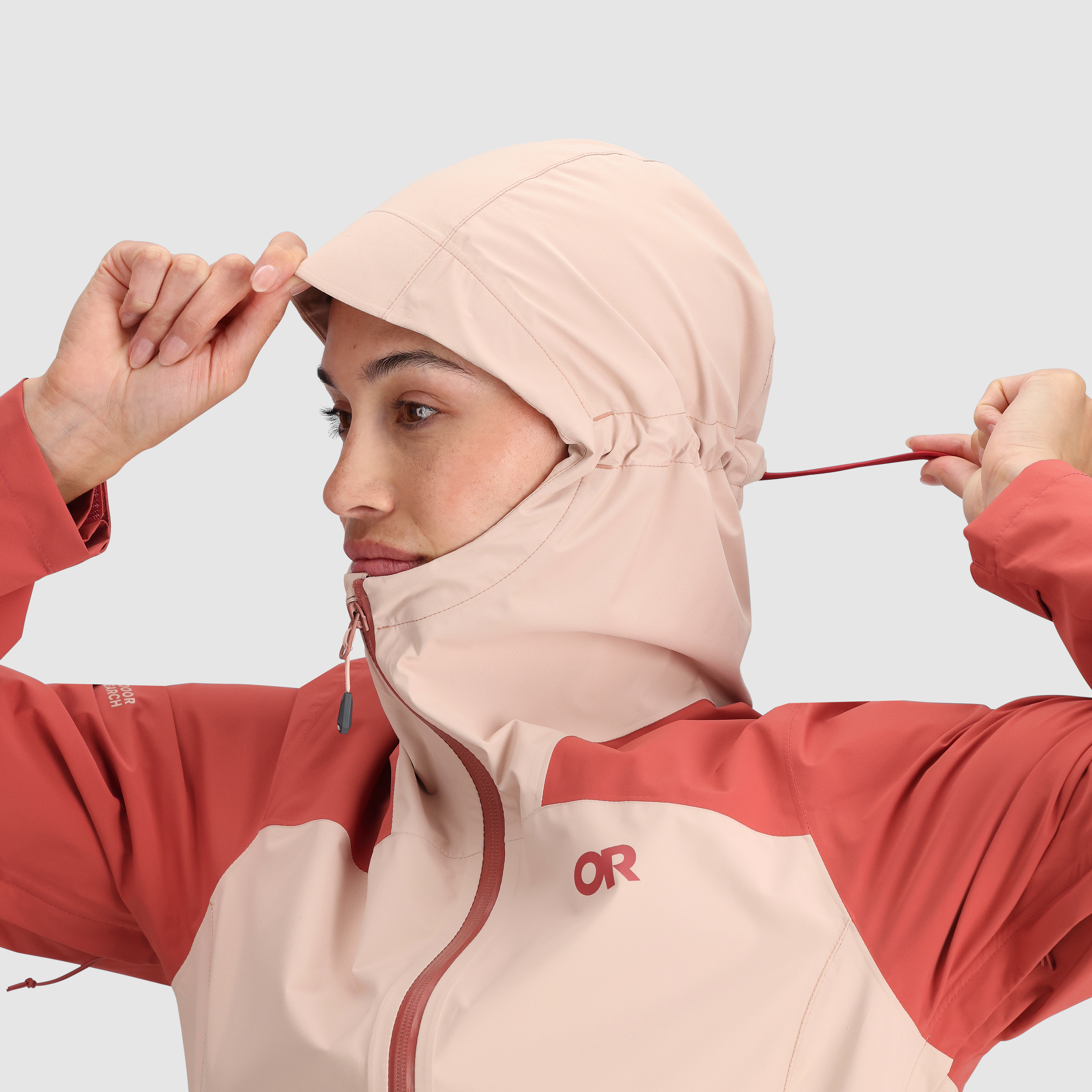 Women's Stratoburst Stretch Waterproof Rain Jacket for Hiking
