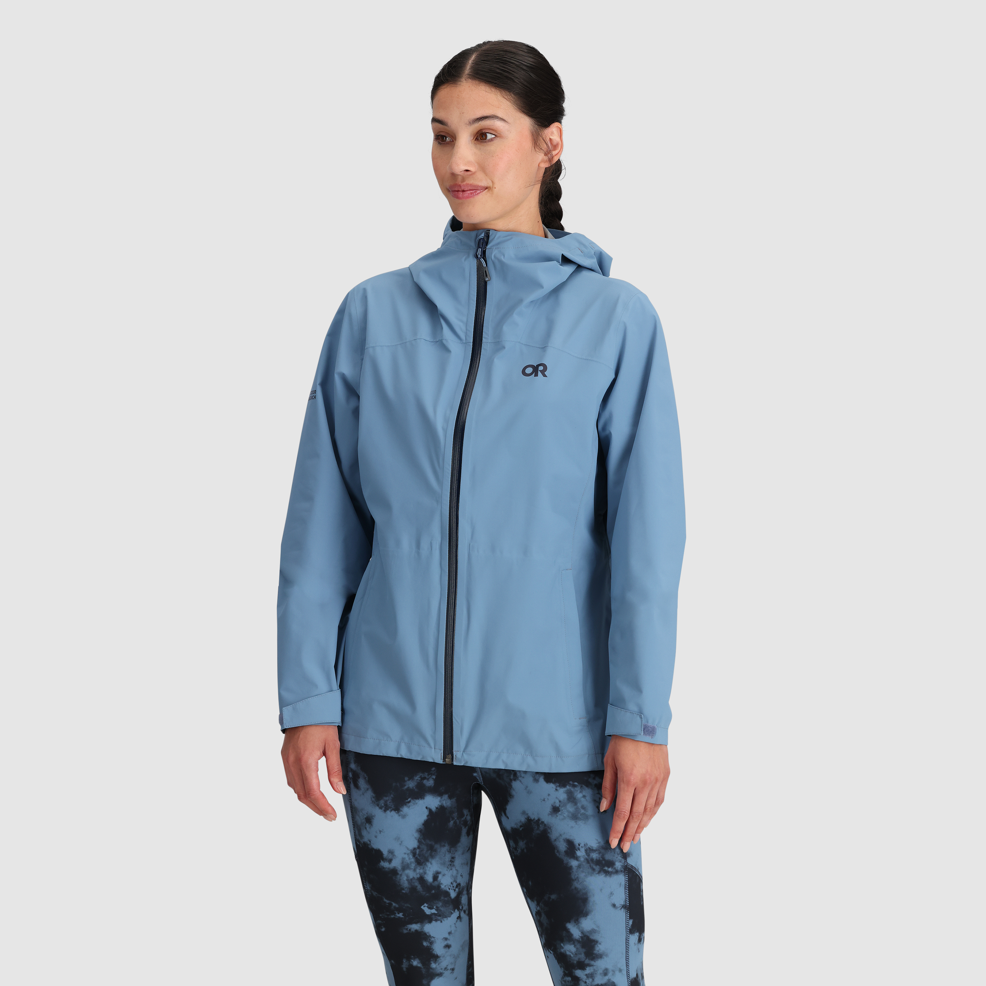 Women's Stratoburst Stretch Waterproof Rain Jacket for Hiking