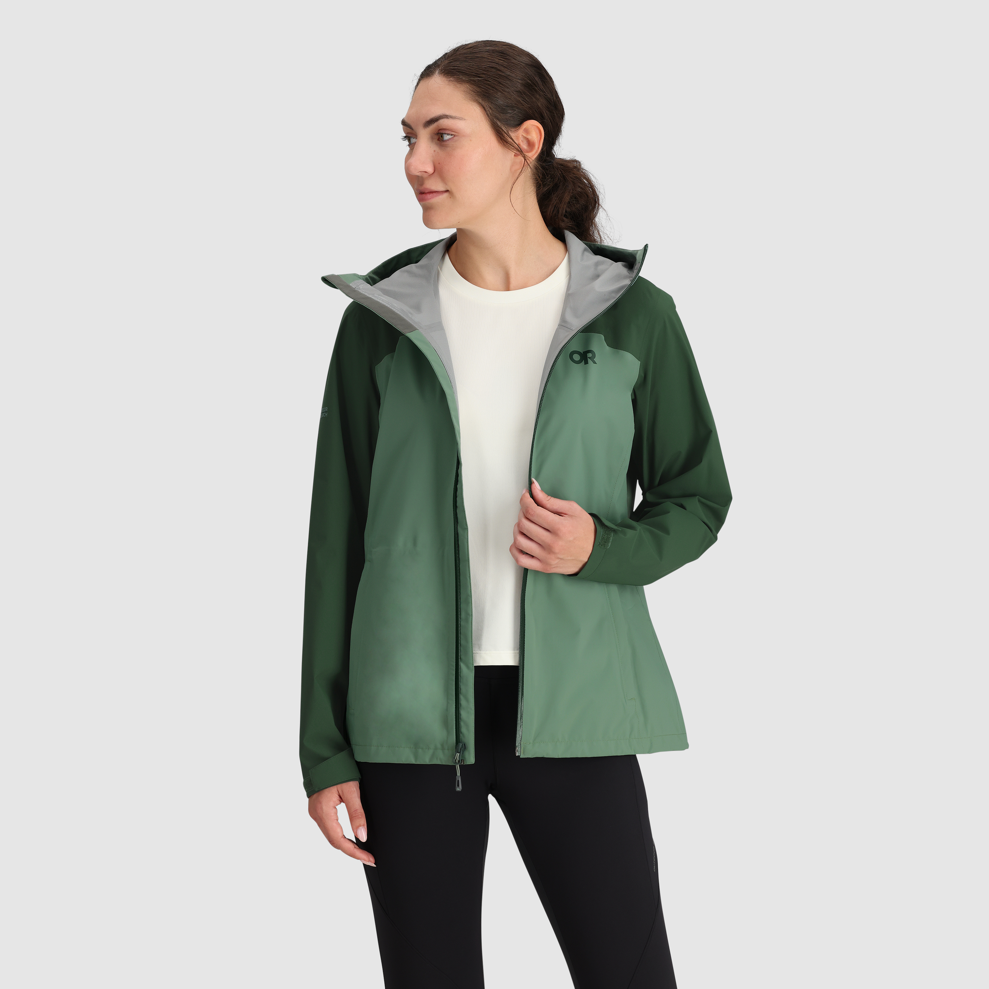 Women's Stratoburst Stretch Waterproof Rain Jacket for Hiking