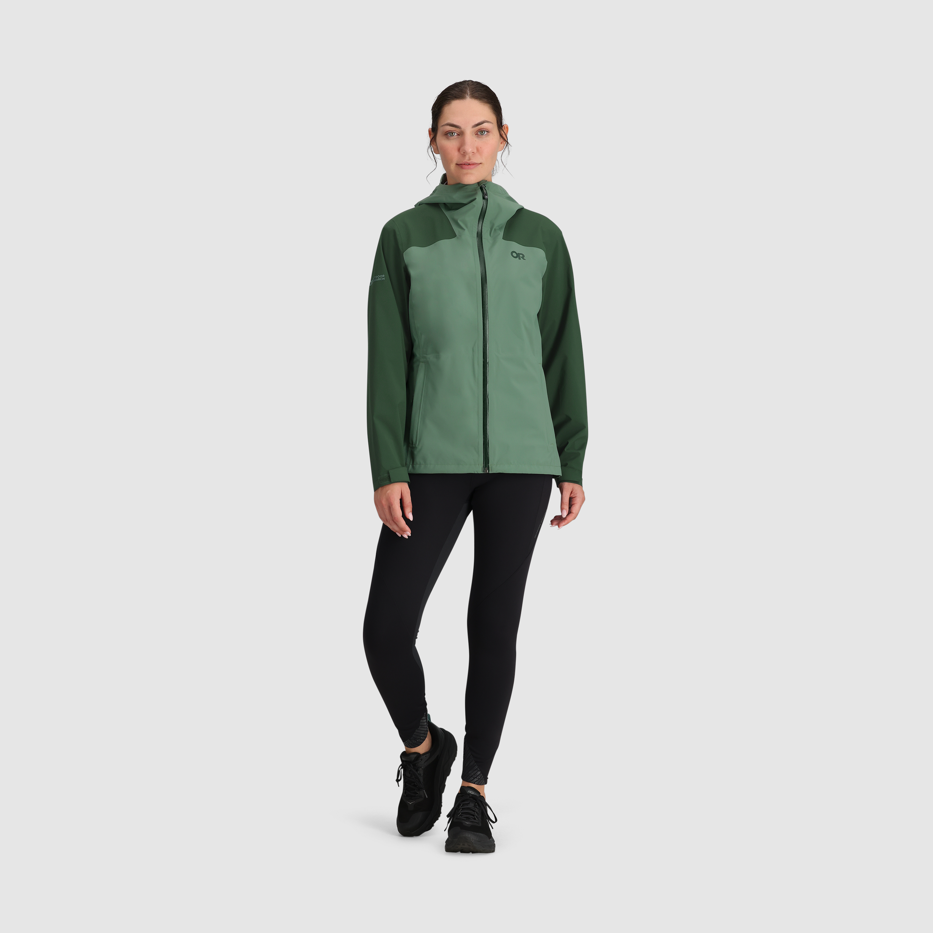 Women's Stratoburst Stretch Waterproof Rain Jacket for Hiking