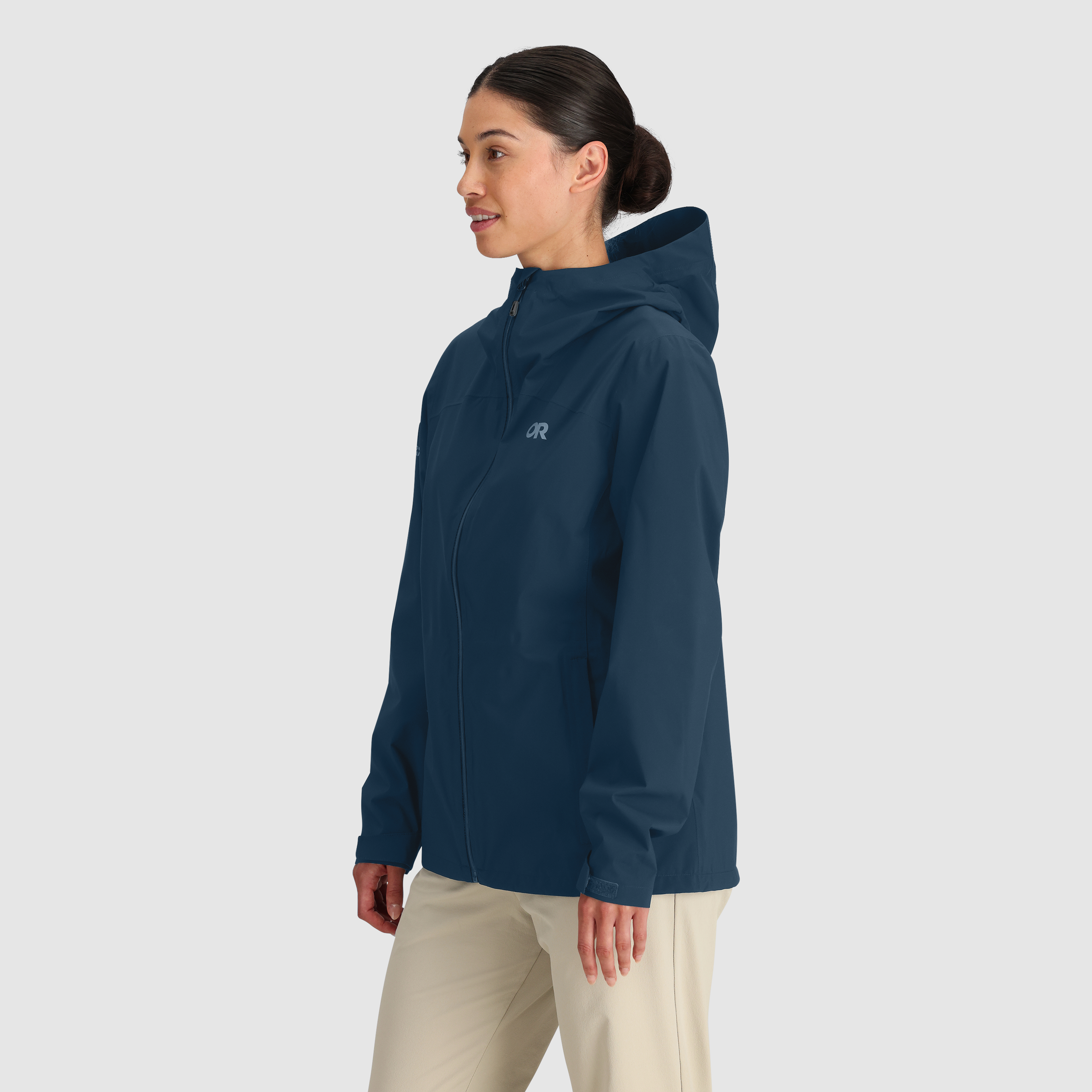 Women's Stratoburst Stretch Waterproof Rain Jacket for Hiking