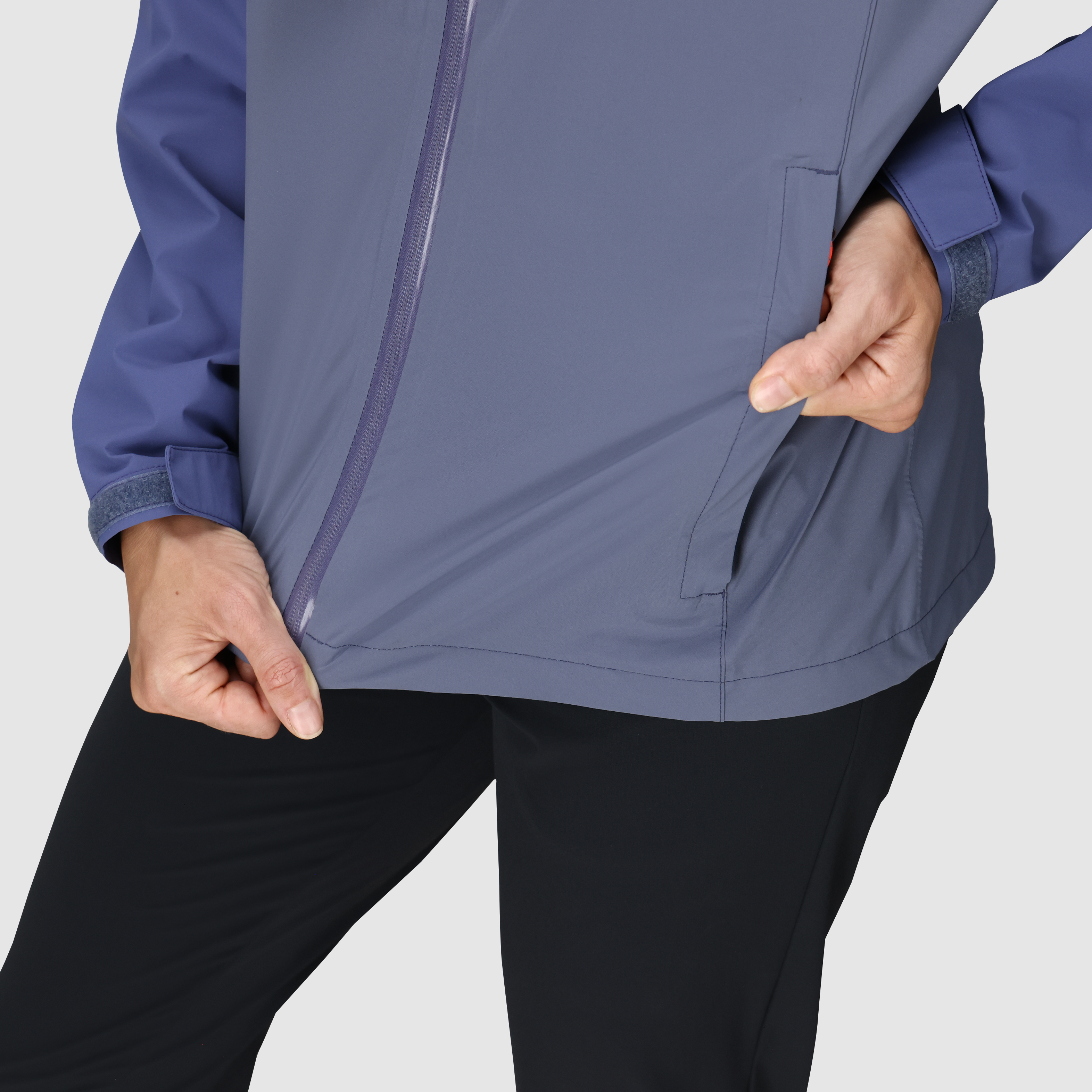 Women's Stratoburst Stretch Waterproof Rain Jacket for Hiking