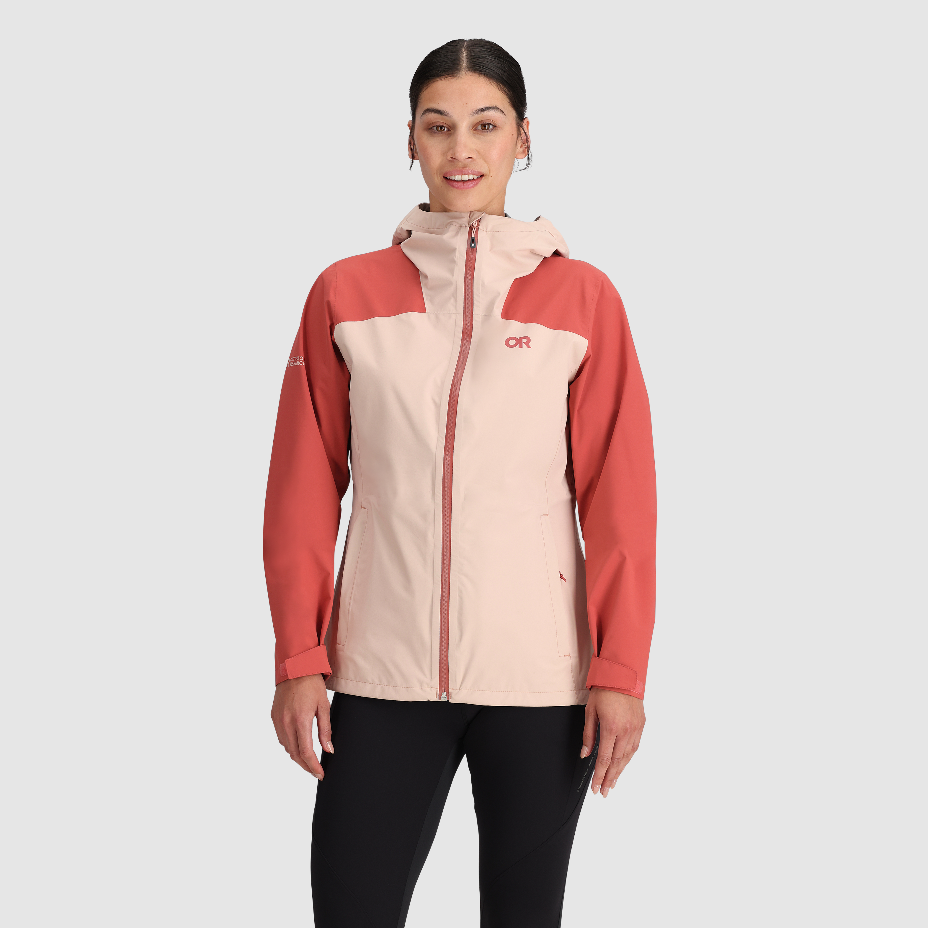 Women's Stratoburst Stretch Waterproof Rain Jacket for Hiking