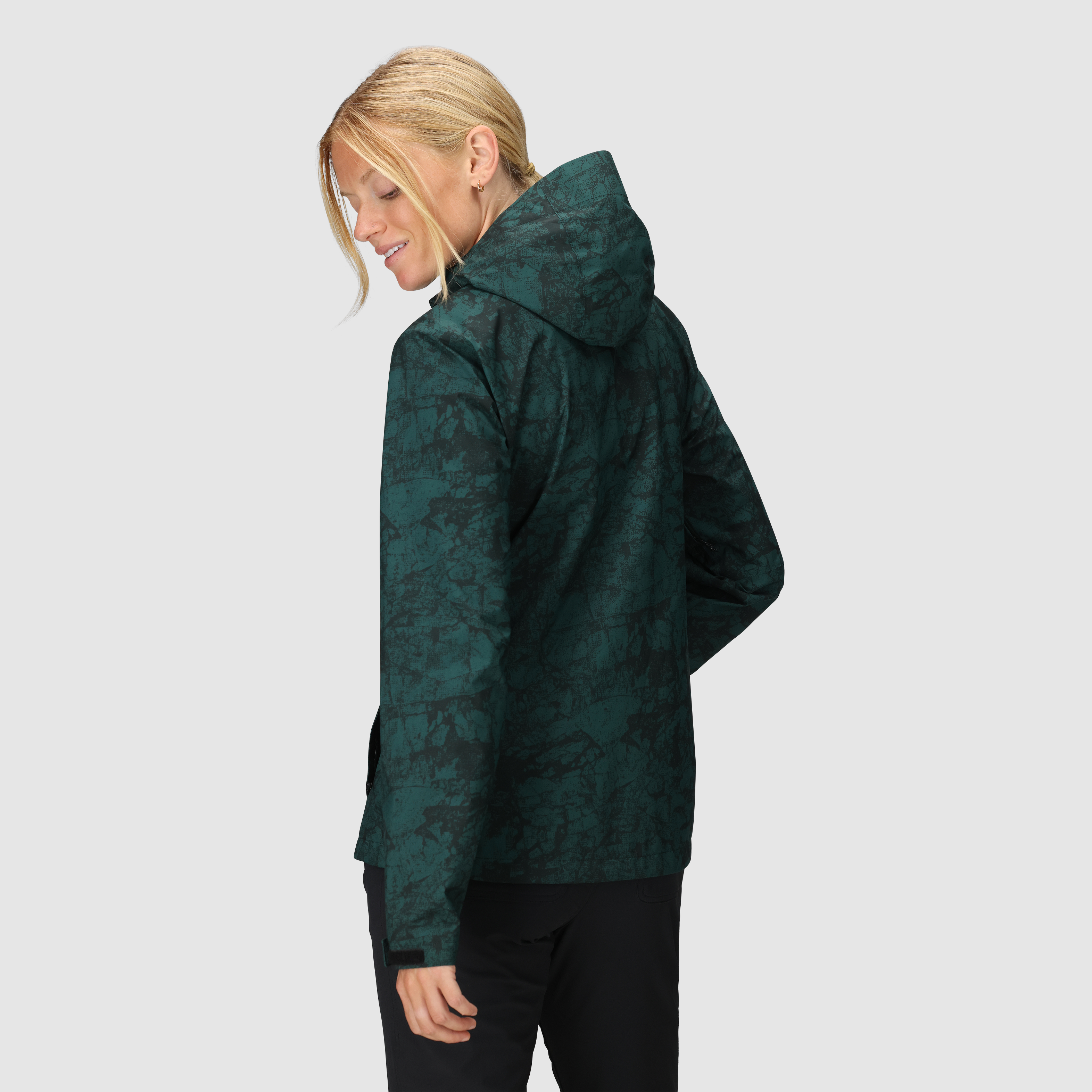 Women's Stratoburst Stretch Waterproof Rain Jacket for Hiking