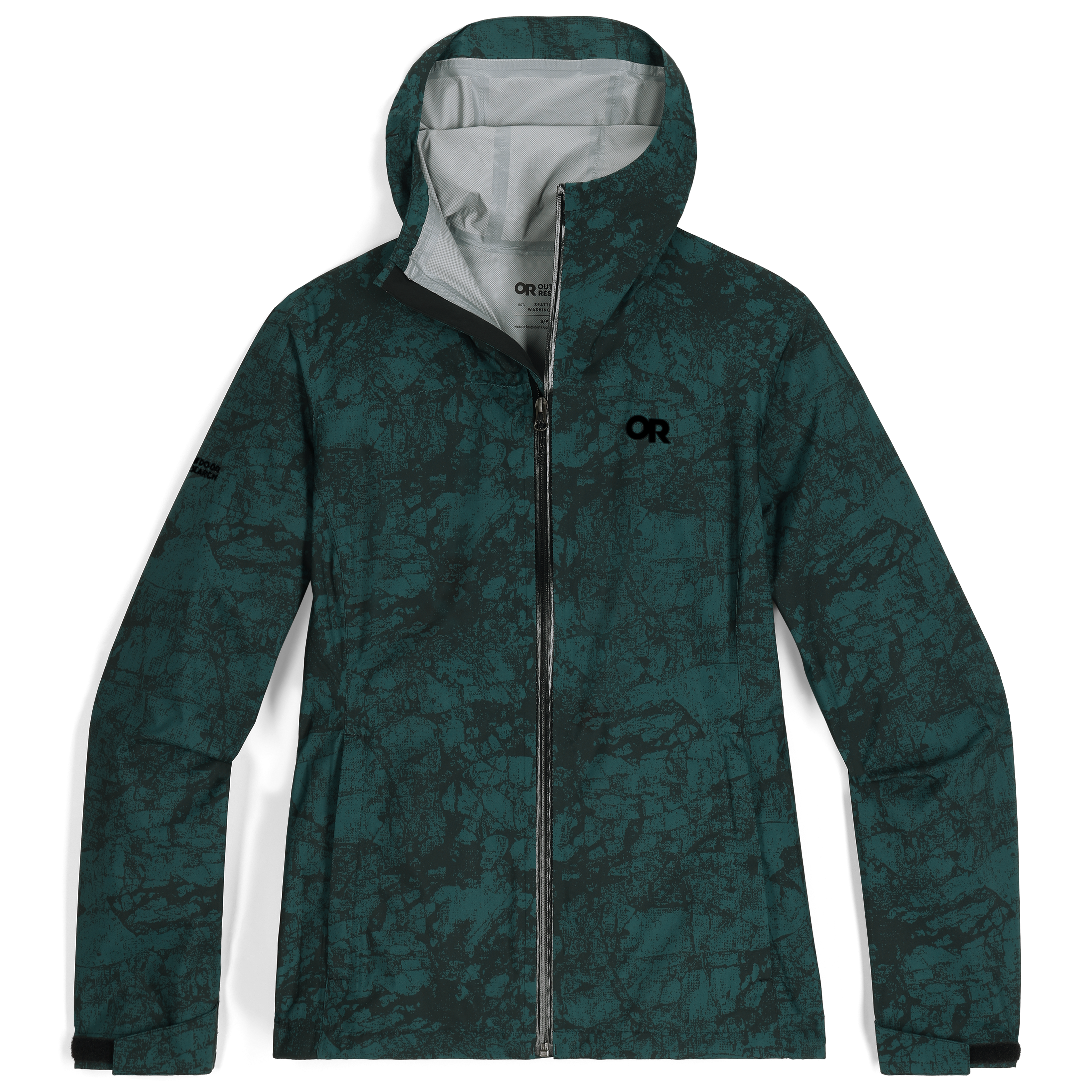 Women's Stratoburst Stretch Waterproof Rain Jacket for Hiking