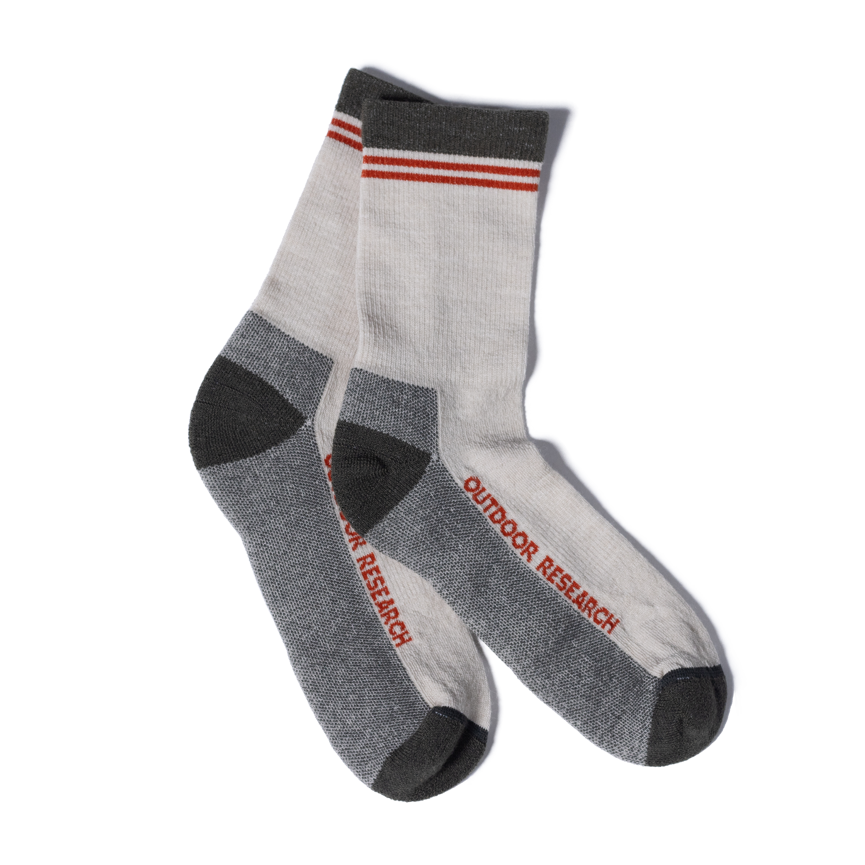 Merino Wool Hiking Socks - Moisture-Wicking & Odor-Free Crew Socks