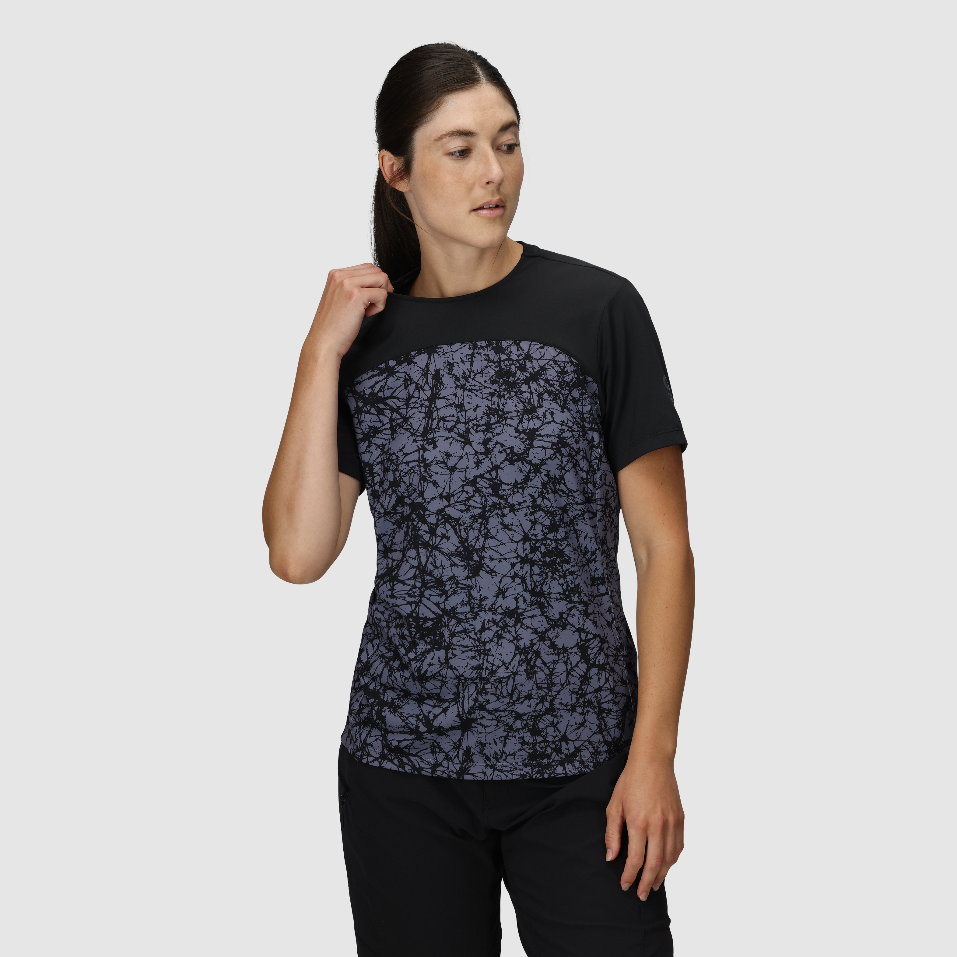 Women's Breathable UPF 30+ Mountain Bike Jersey for Trail Riding