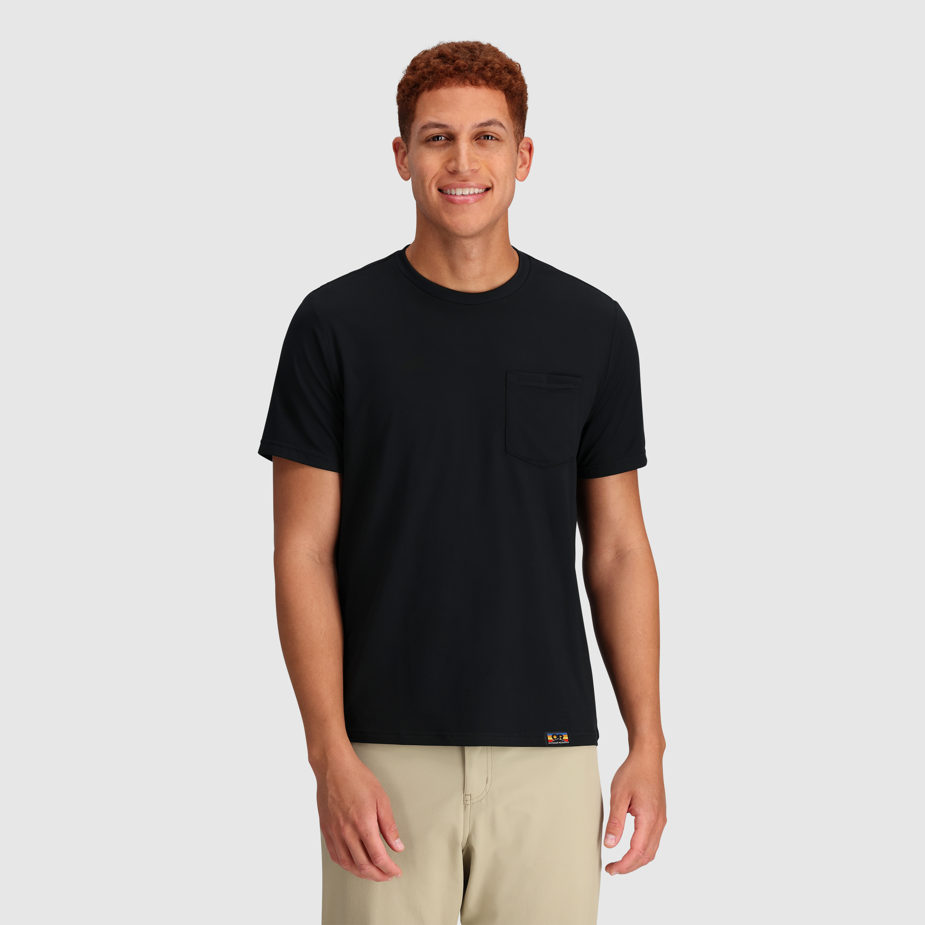 Men's Recycled Polyester Pocket T-Shirt for Hiking & Training