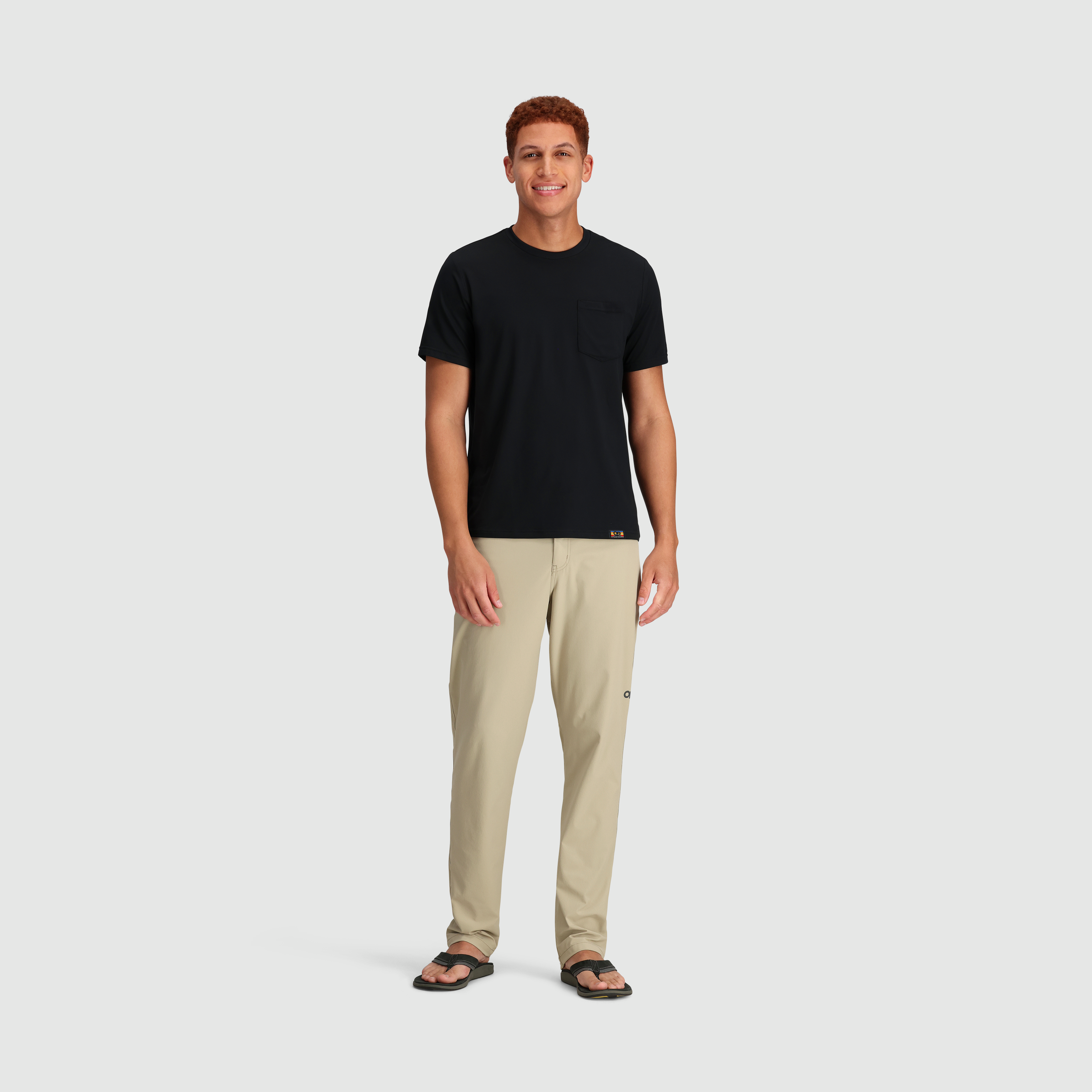 Men's Recycled Polyester Pocket T-Shirt for Hiking & Training