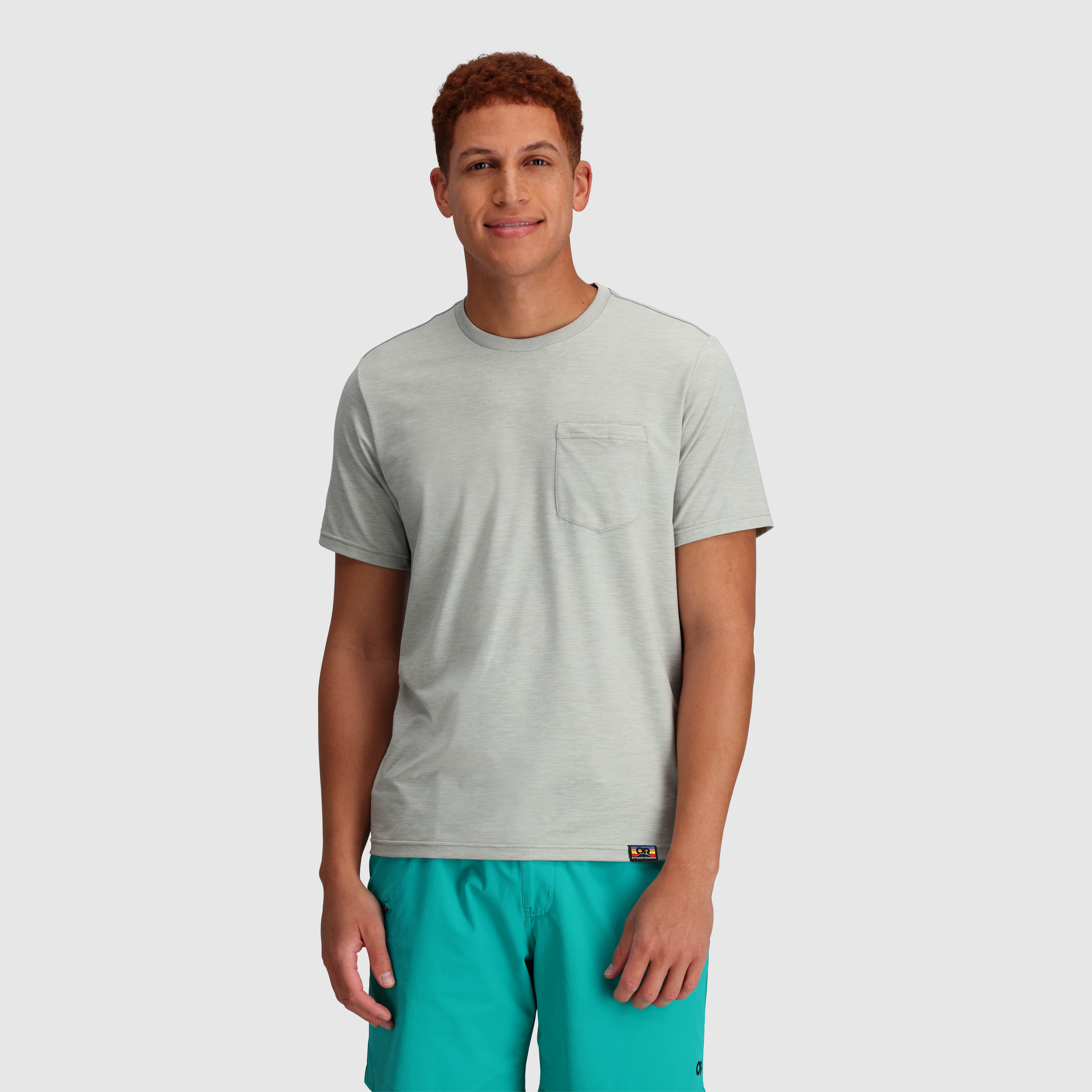 Men's Recycled Polyester Pocket T-Shirt for Hiking & Training