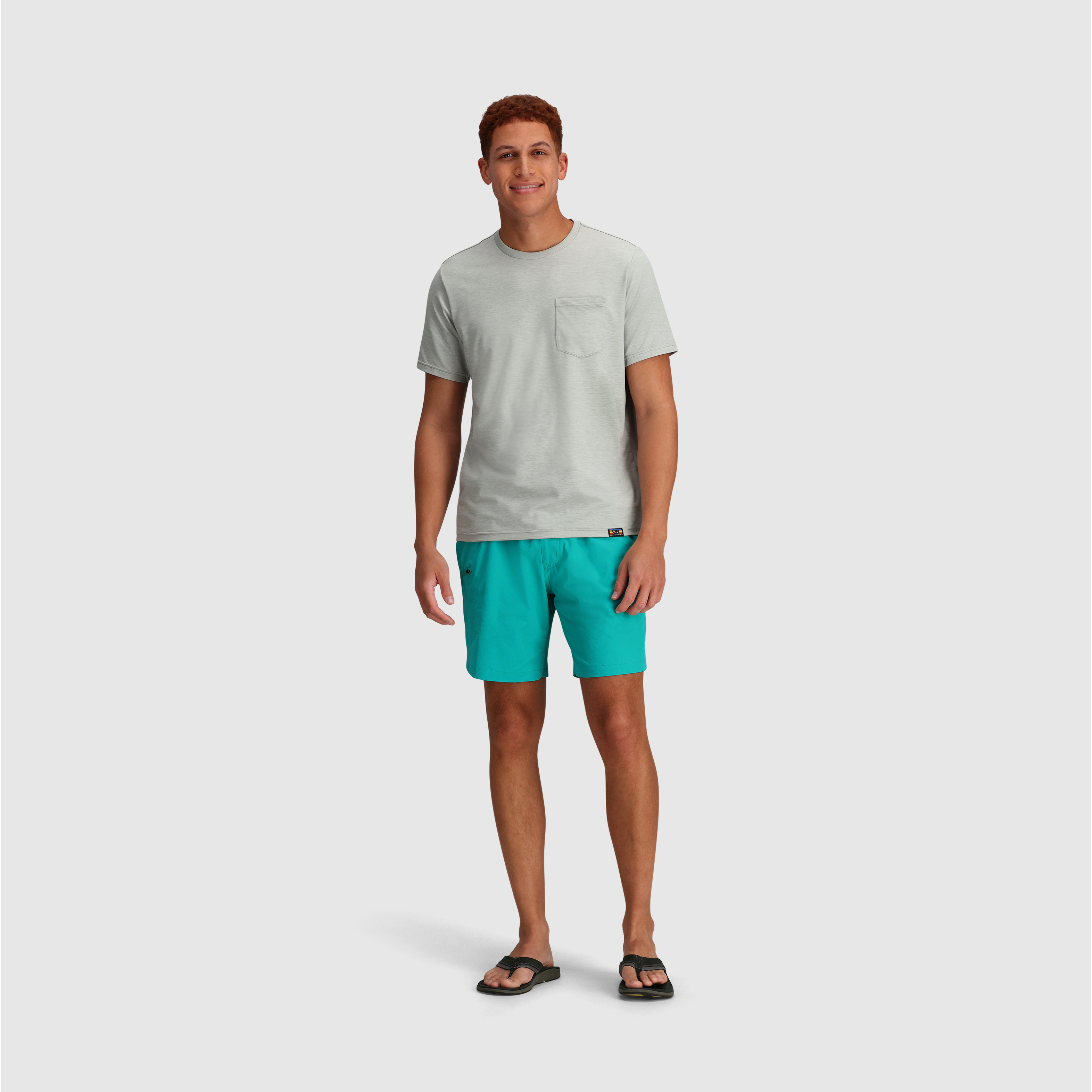 Men's Recycled Polyester Pocket T-Shirt for Hiking & Training