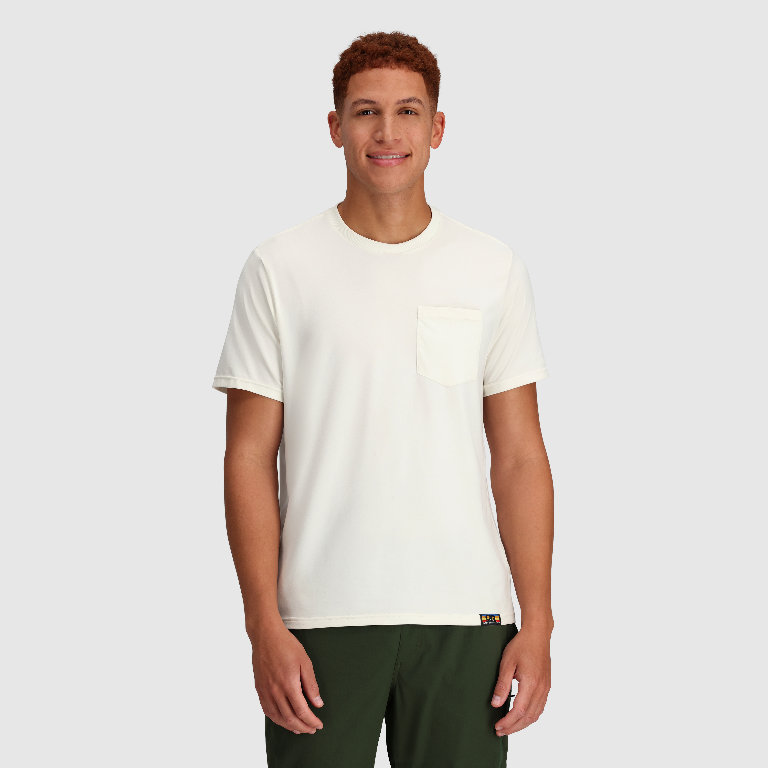 Men's Recycled Polyester Pocket T-Shirt for Hiking & Training
