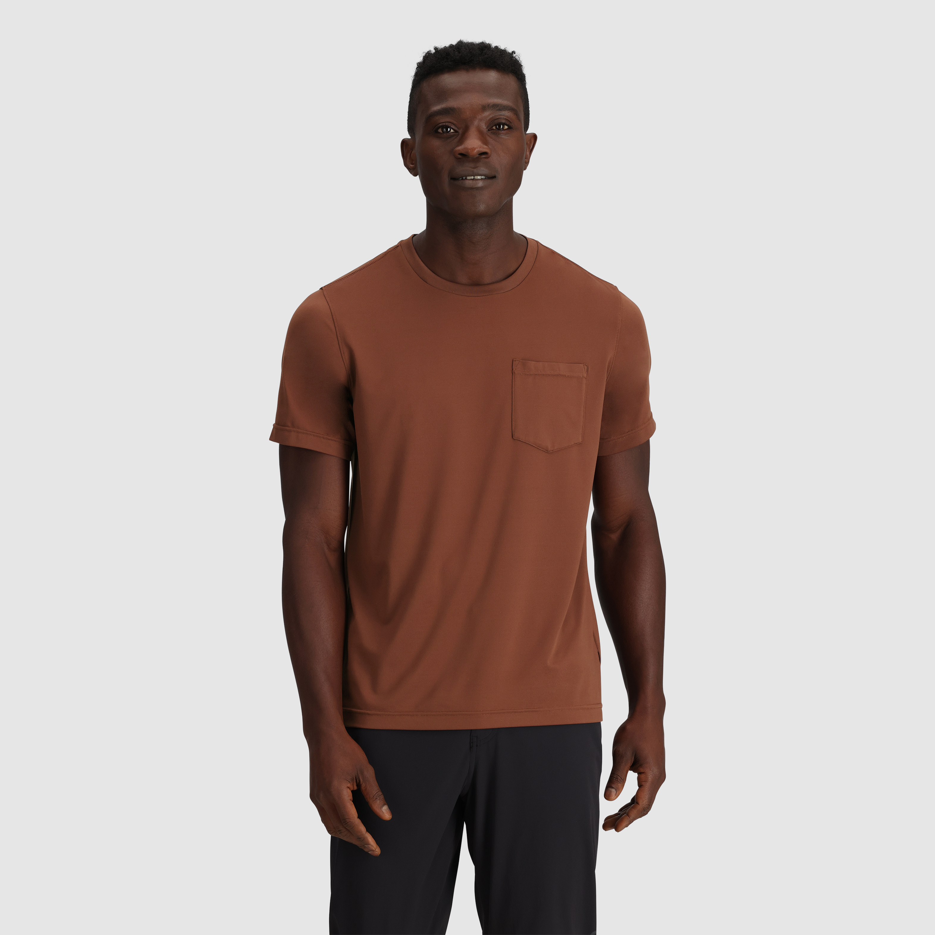 Men's Recycled Polyester Pocket T-Shirt for Hiking & Training