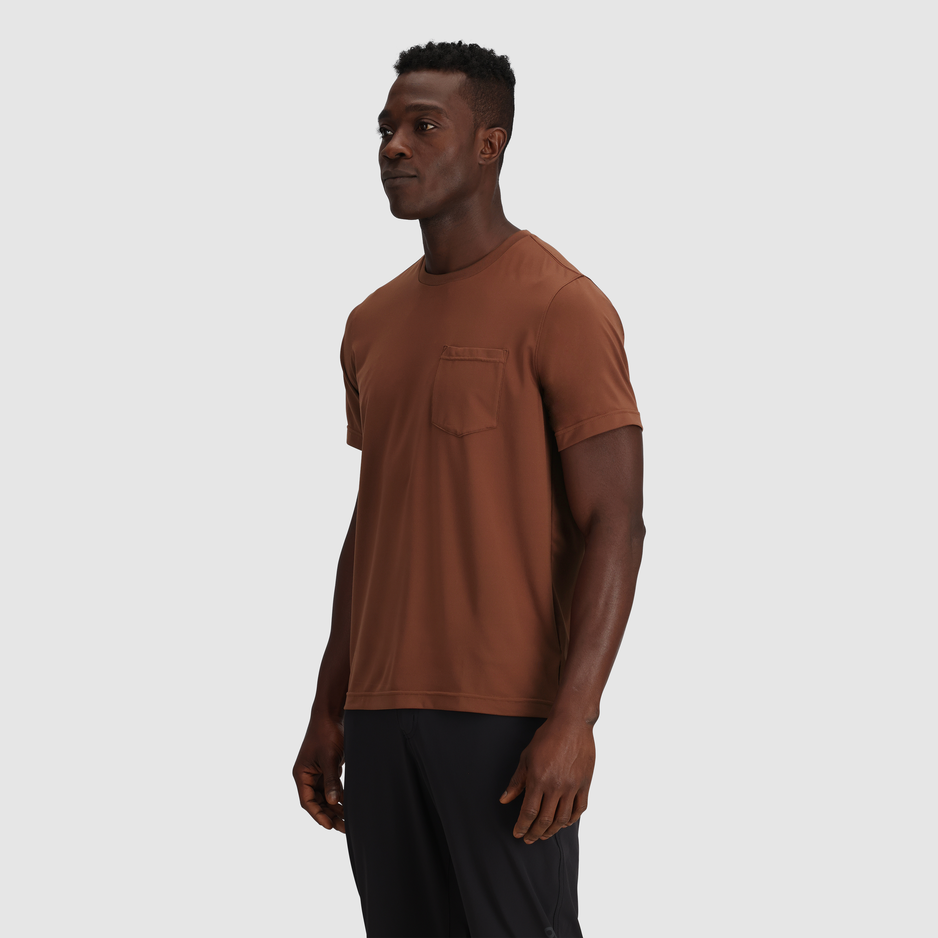 Men's Recycled Polyester Pocket T-Shirt for Hiking & Training