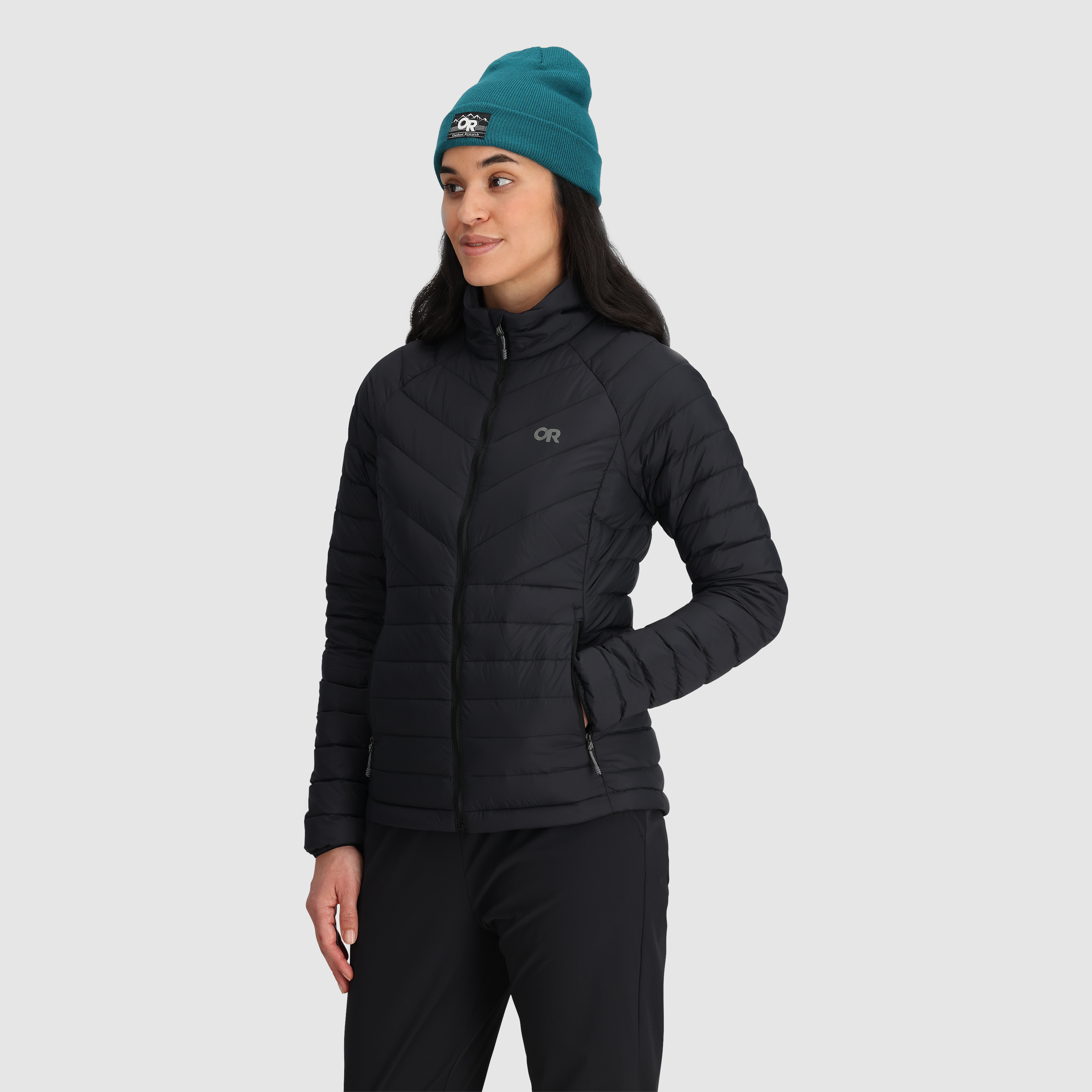 Women's 800+ Fill Power Down Jacket - Recycled Nylon & Windproof