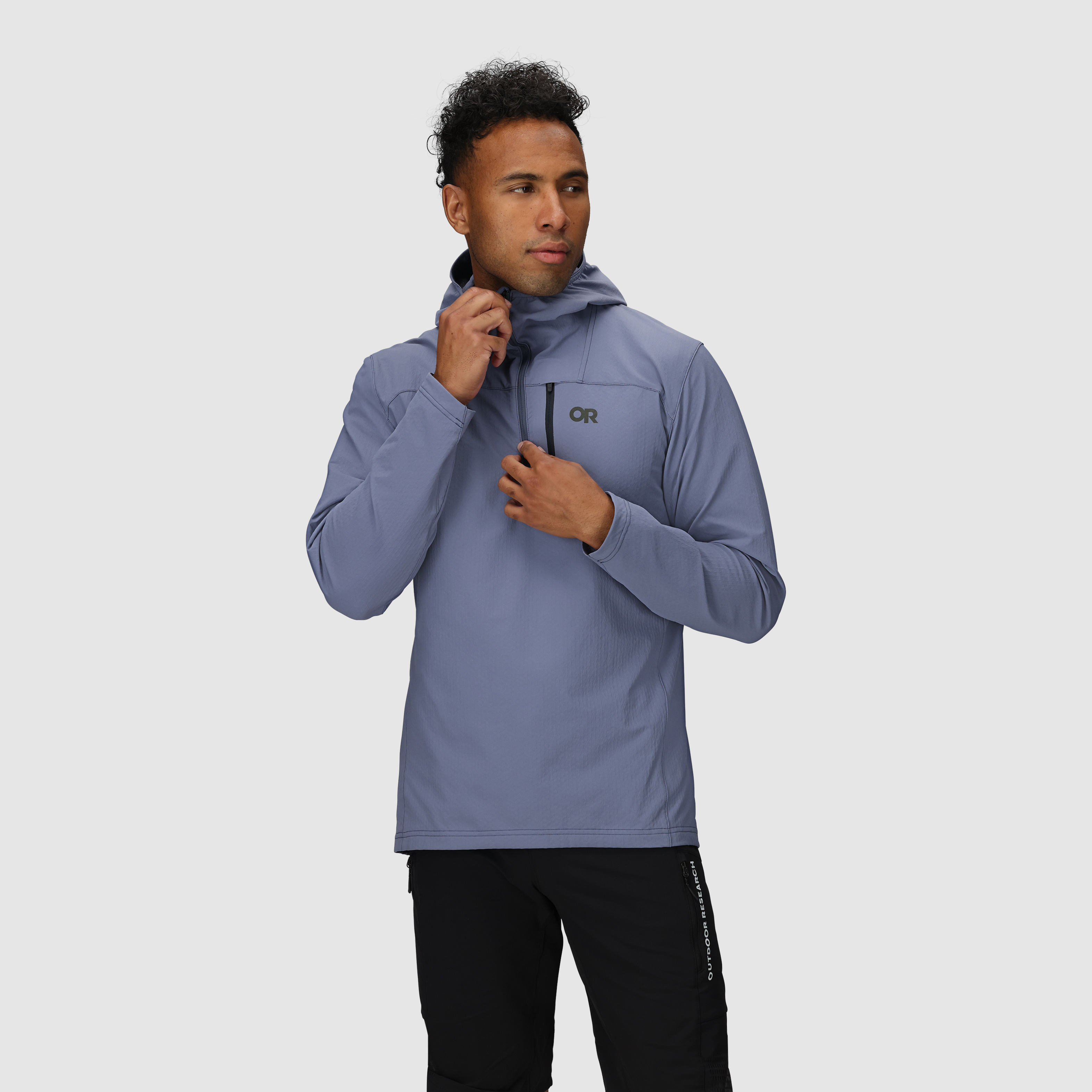 Men's Freewheel MTB Half Zip Cycling Hoodie - Windproof & UPF 50+