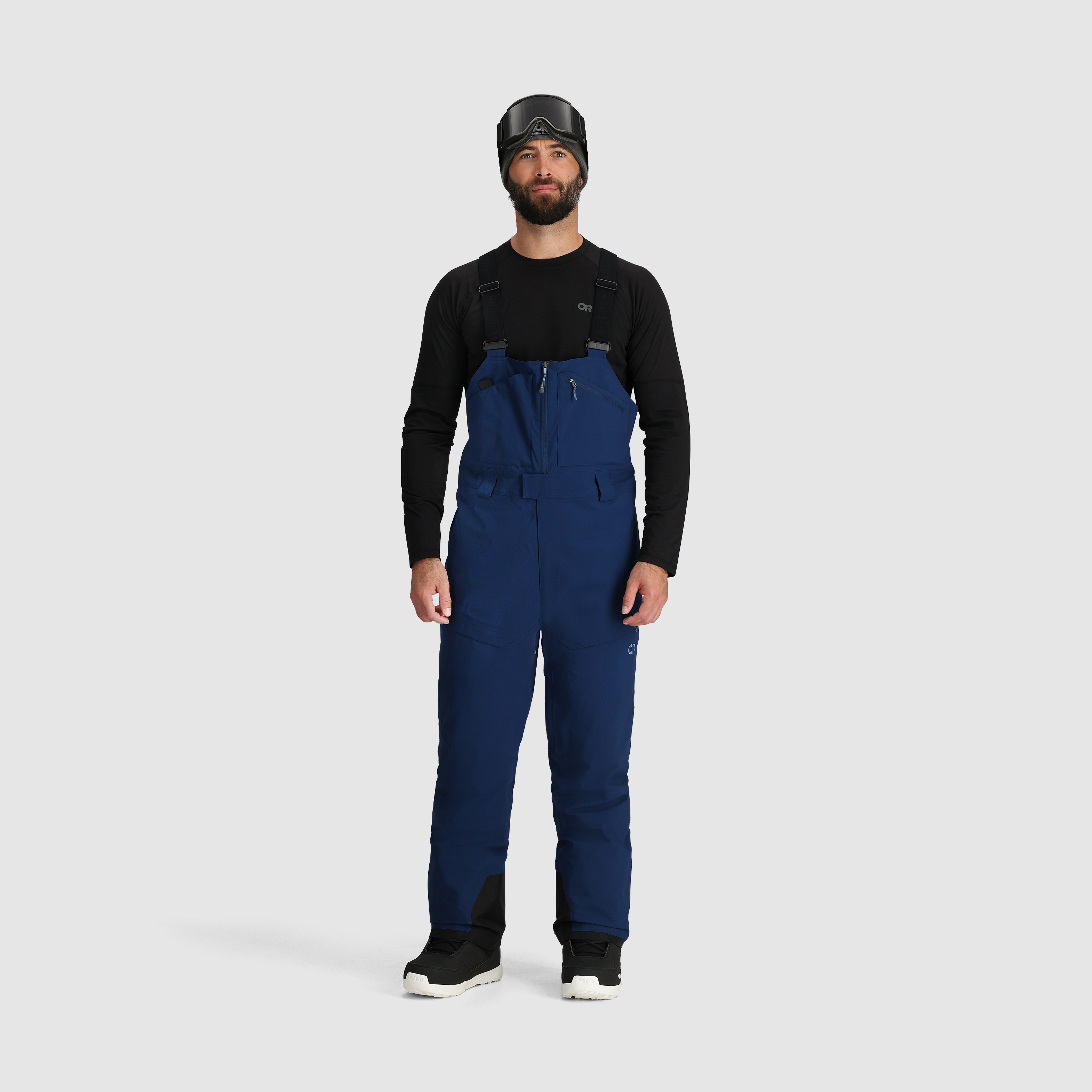 Men's Insulated Snow Bibs for Resort Riding – Recycled & Waterproof