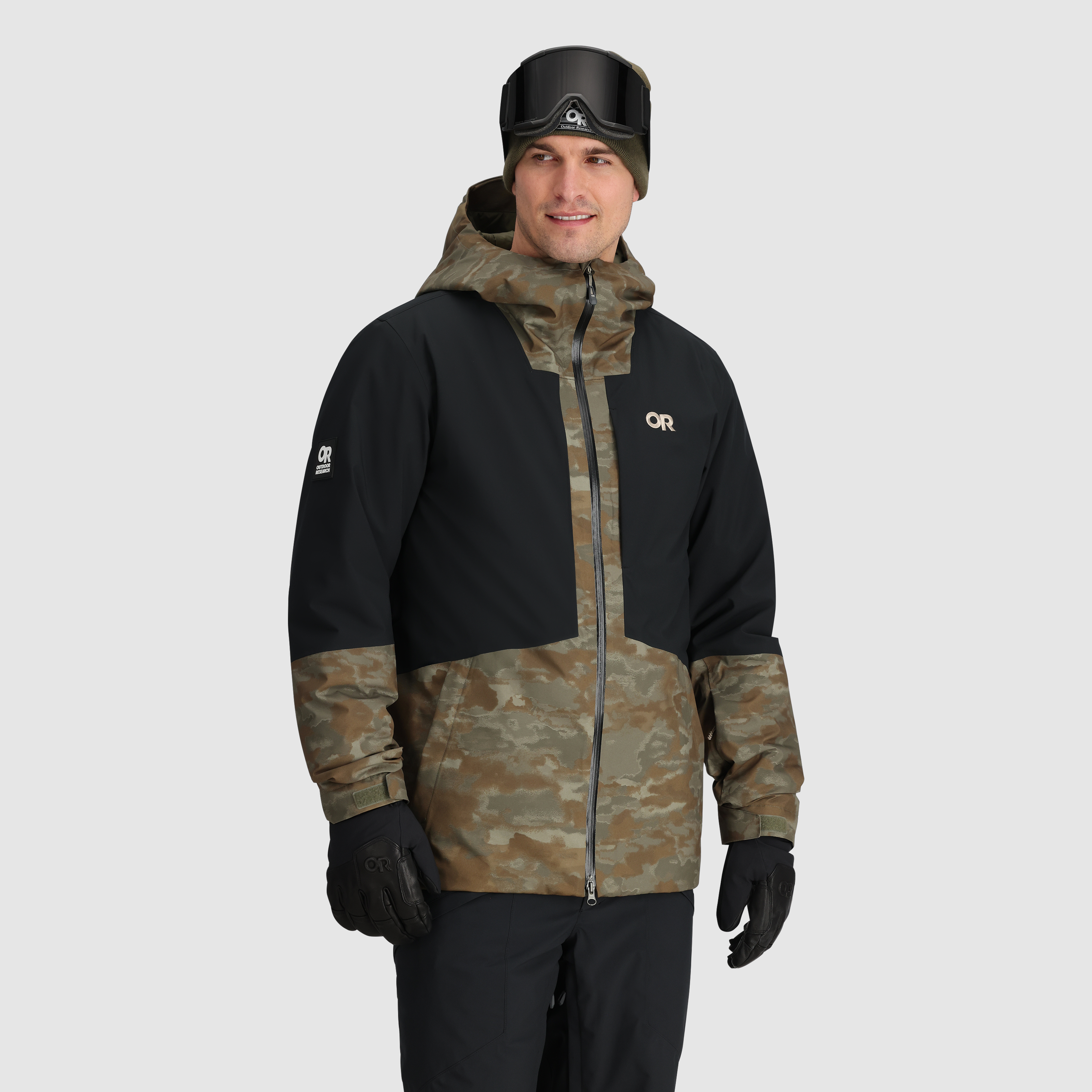 Men's Waterproof Snowcrew Jacket for Skiing & Snowboarding