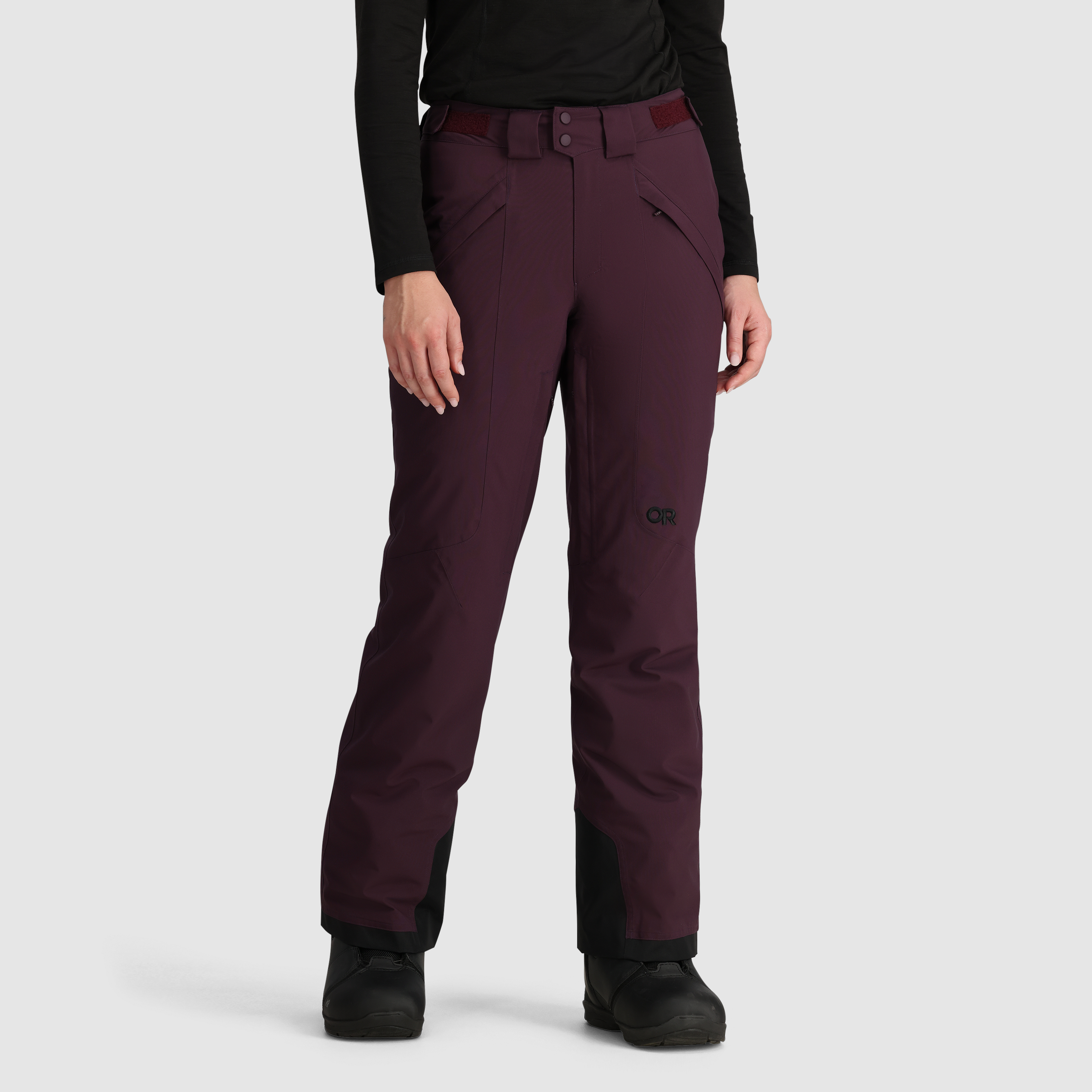 Women's Insulated Snow Pants - Waterproof & Recycled for Skiing